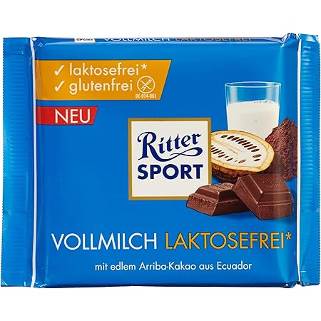 Ritter Sport Voll Nuss Laktosefrei 100 G Amazon De Lebensmittel Getranke