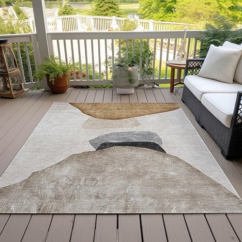 Miniatura 7 de Chantille ACN547 - Alfombra de 3 x 5 pies, resistente a las manchas, lavable a máquina, no se desprende, para dormitorio, sala de estar, comedor,