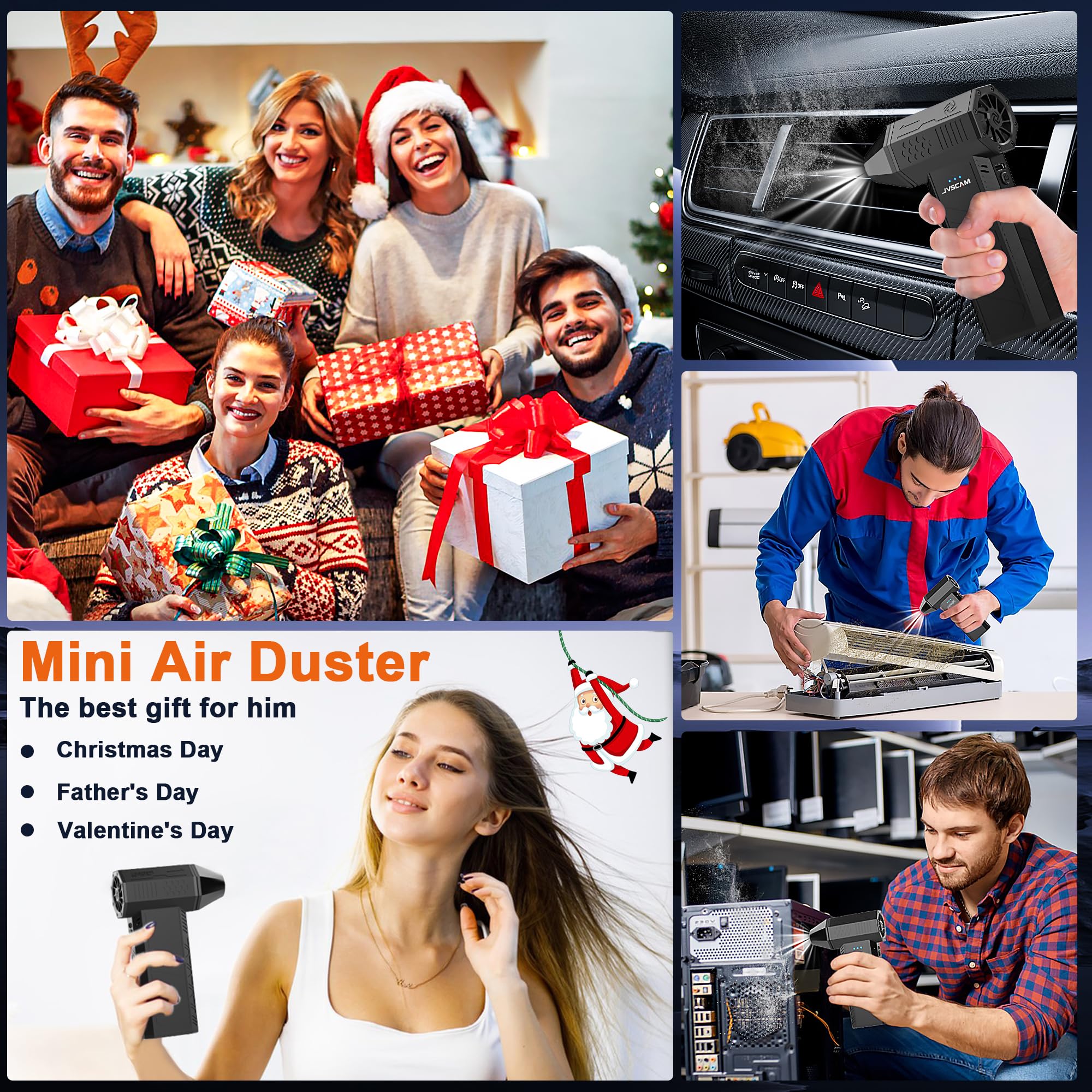 Powerful Electric Air Duster - 130000 RPM -8