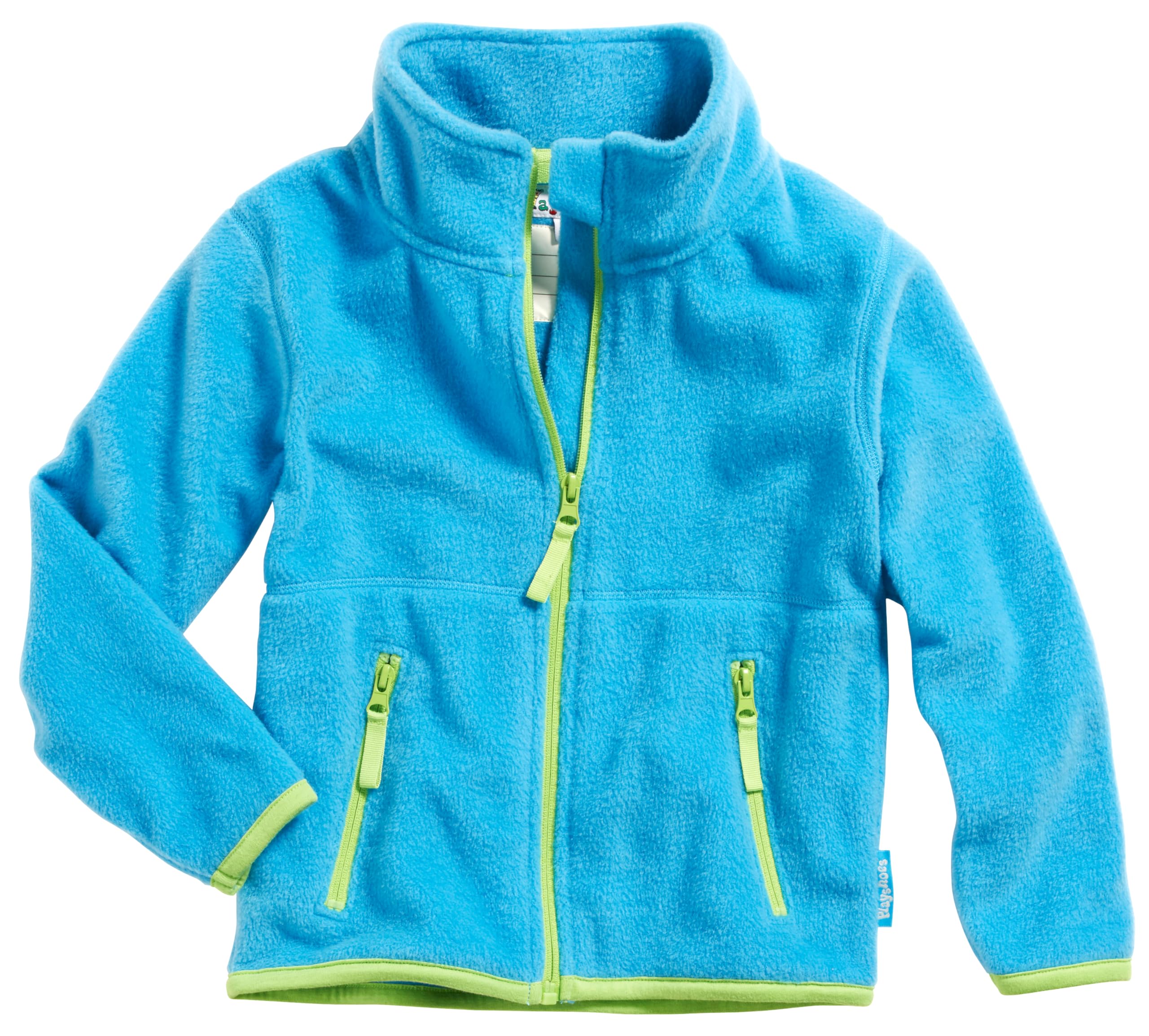 Playshoes Girl's Kids Full Zip Long Sleeve Fleece Jacket 10 Years Aqua Blue
