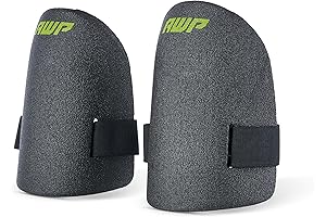 AWP Ultralight Knee Pad — Custom Molded Knee Protectors for Surfaces Like Hardwood Laminate, Tile