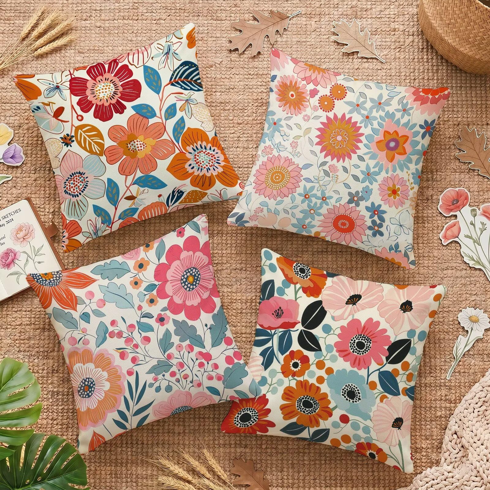 Coussin exterieur impermeable 55x55cm : peps colore pour votre salon de jardin patio