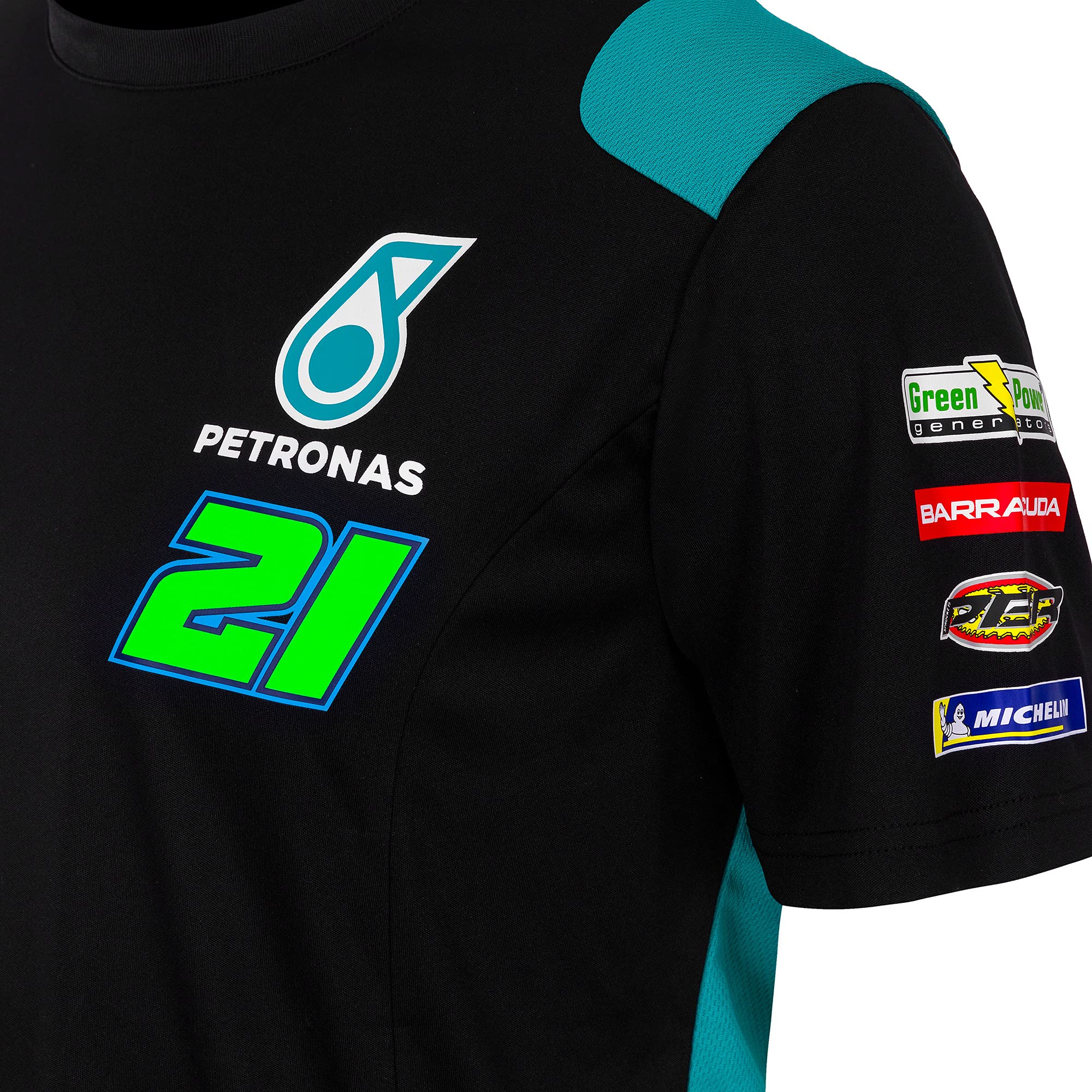 Franco Morbidelli T-Shirt Replica Team Petronas L,Black,Man, One Size Tall - Image 2