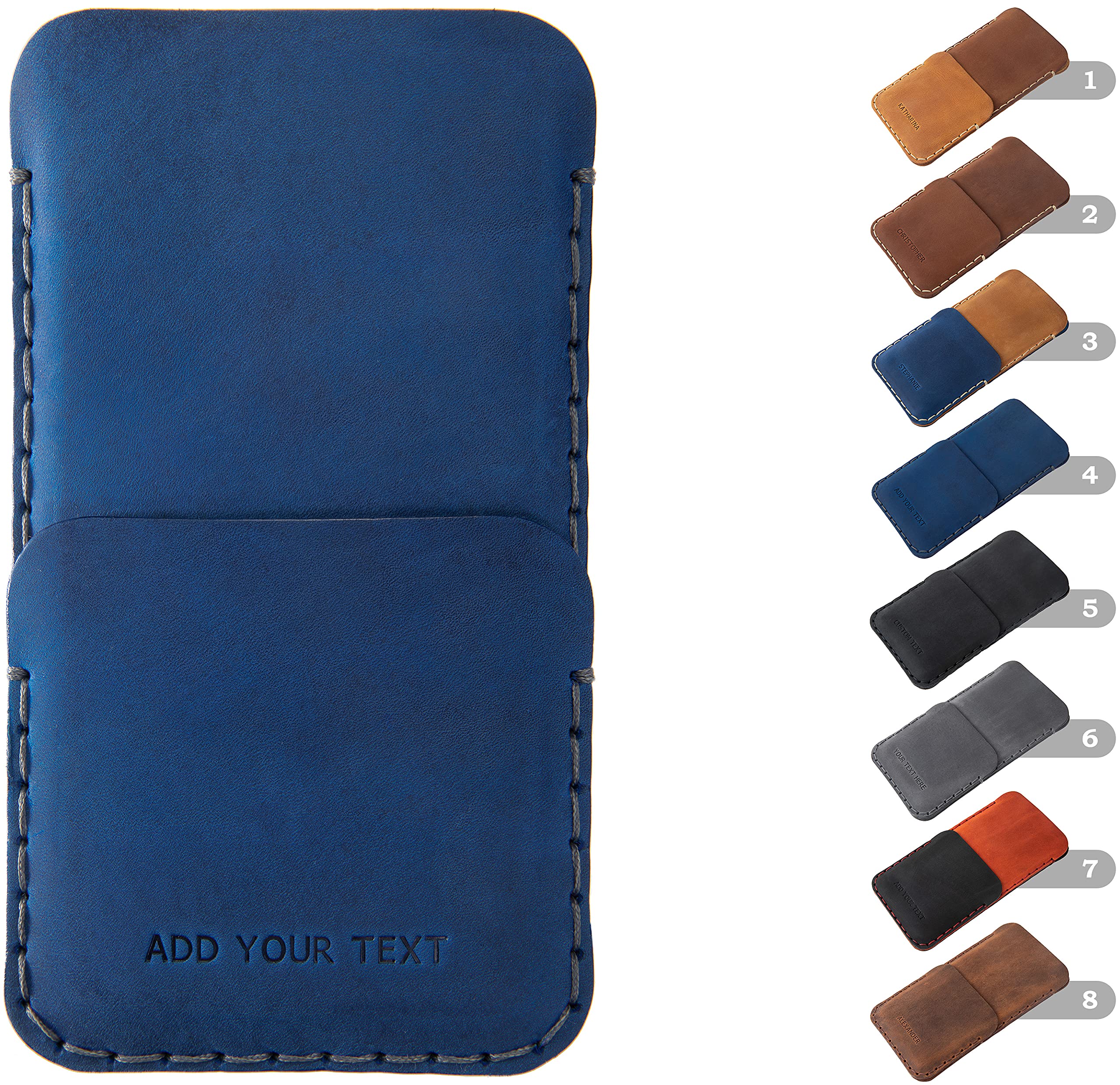 Funda de piel para Xiaomi | texto personalizado