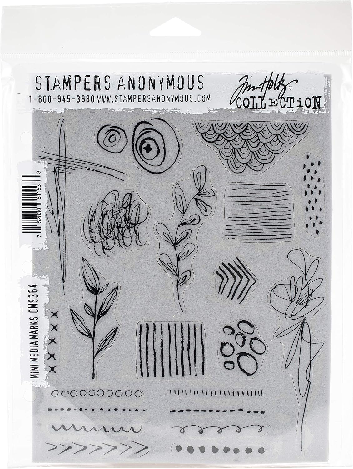 Stampers Anonymous ClngStp THoltz Media MarksMini