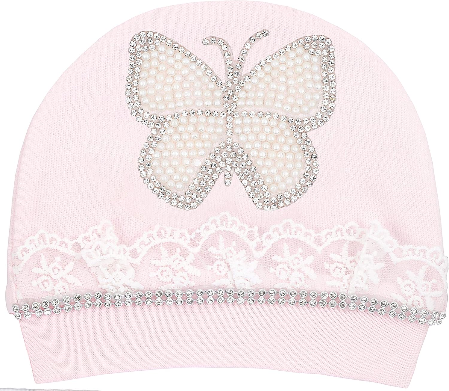 Lilax Baby Girl Jewels Crown Layette 3 Piece Gift Set - Image 3