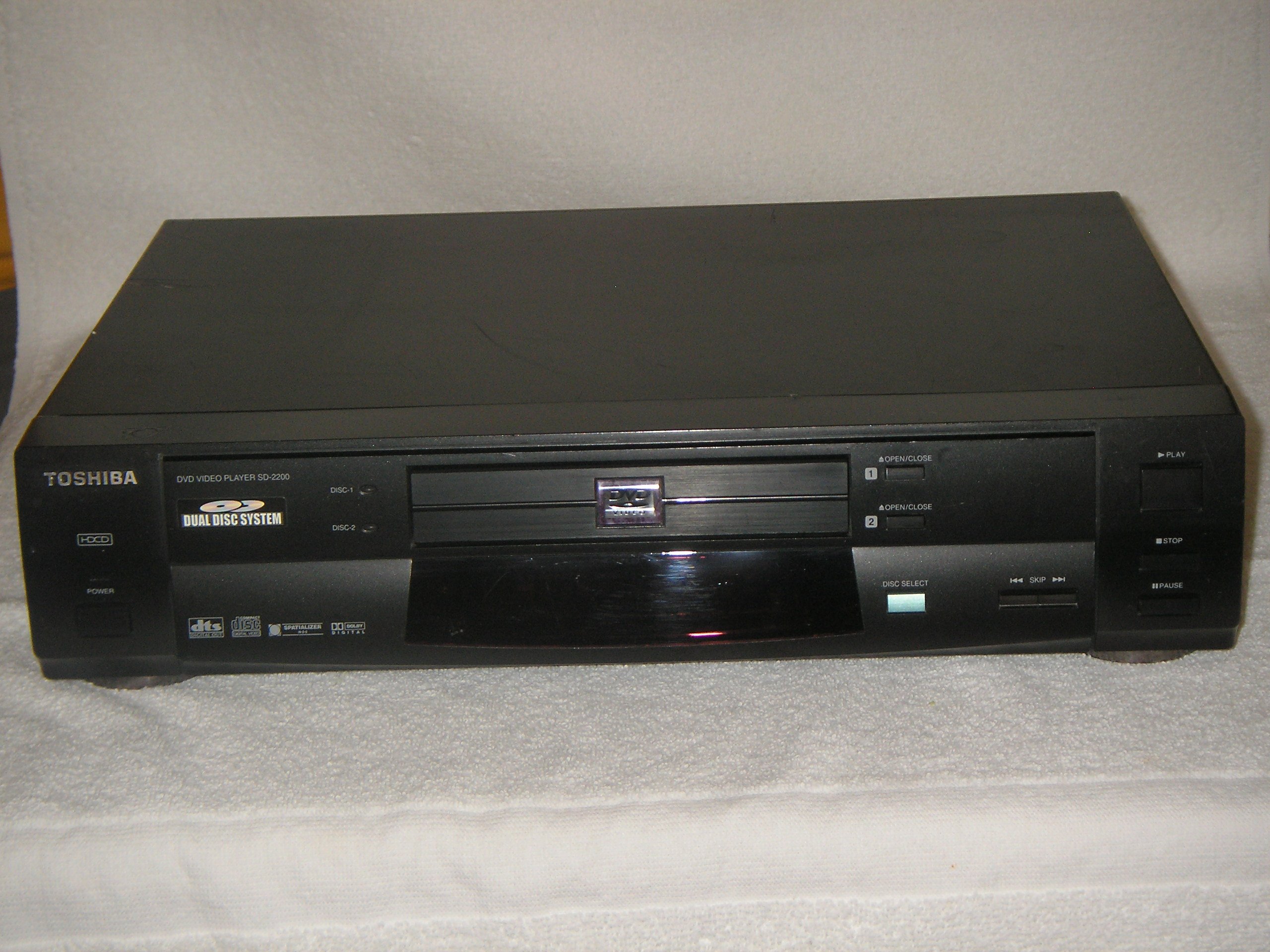 Amazon.com: Toshiba SD-2200 DVD Player : Electronics