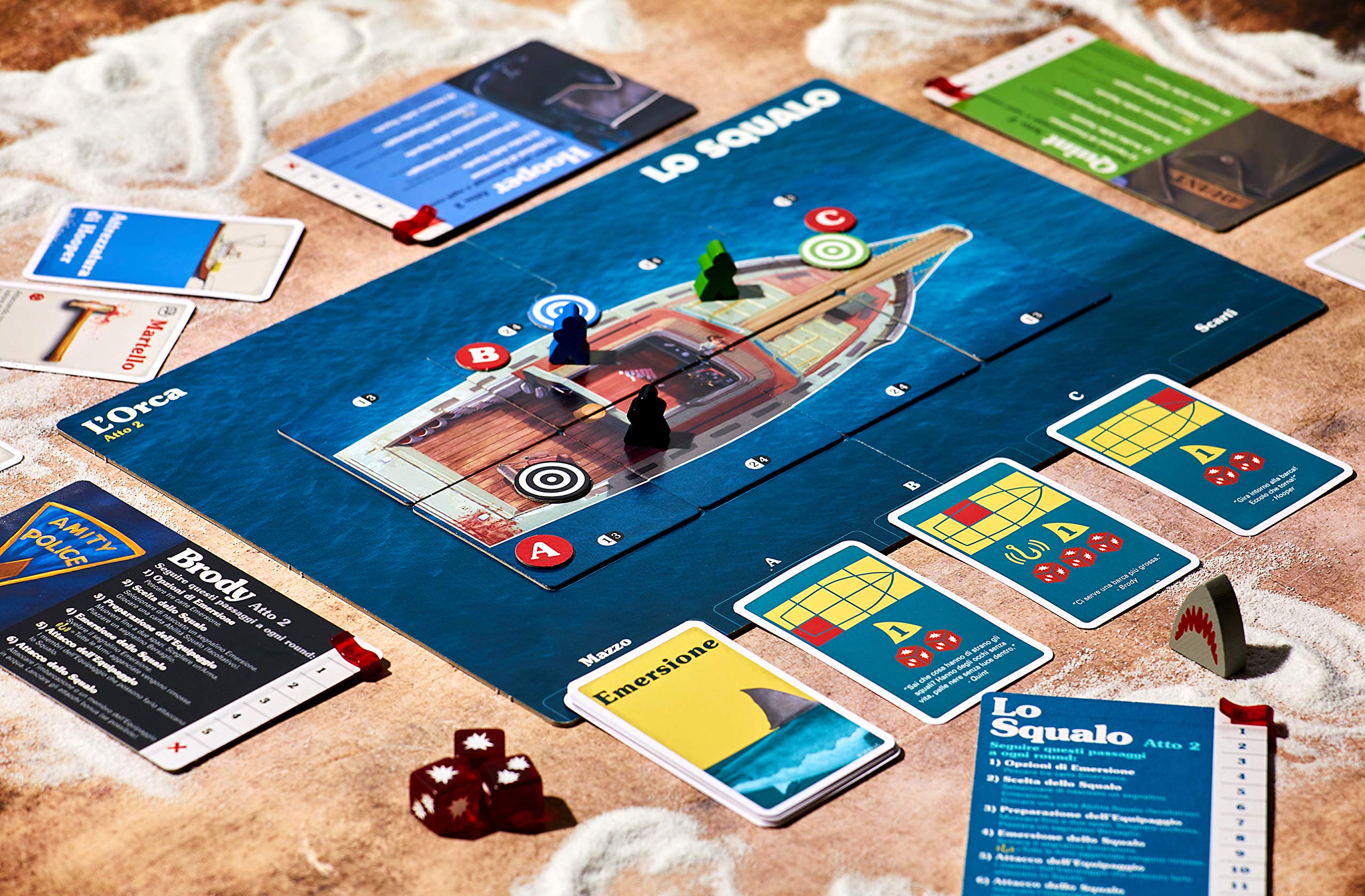 Ravensburger Italy-Hai Light Strategy Game, 2-4 graczy, wiek 12+, włoska wersja, 26829 0