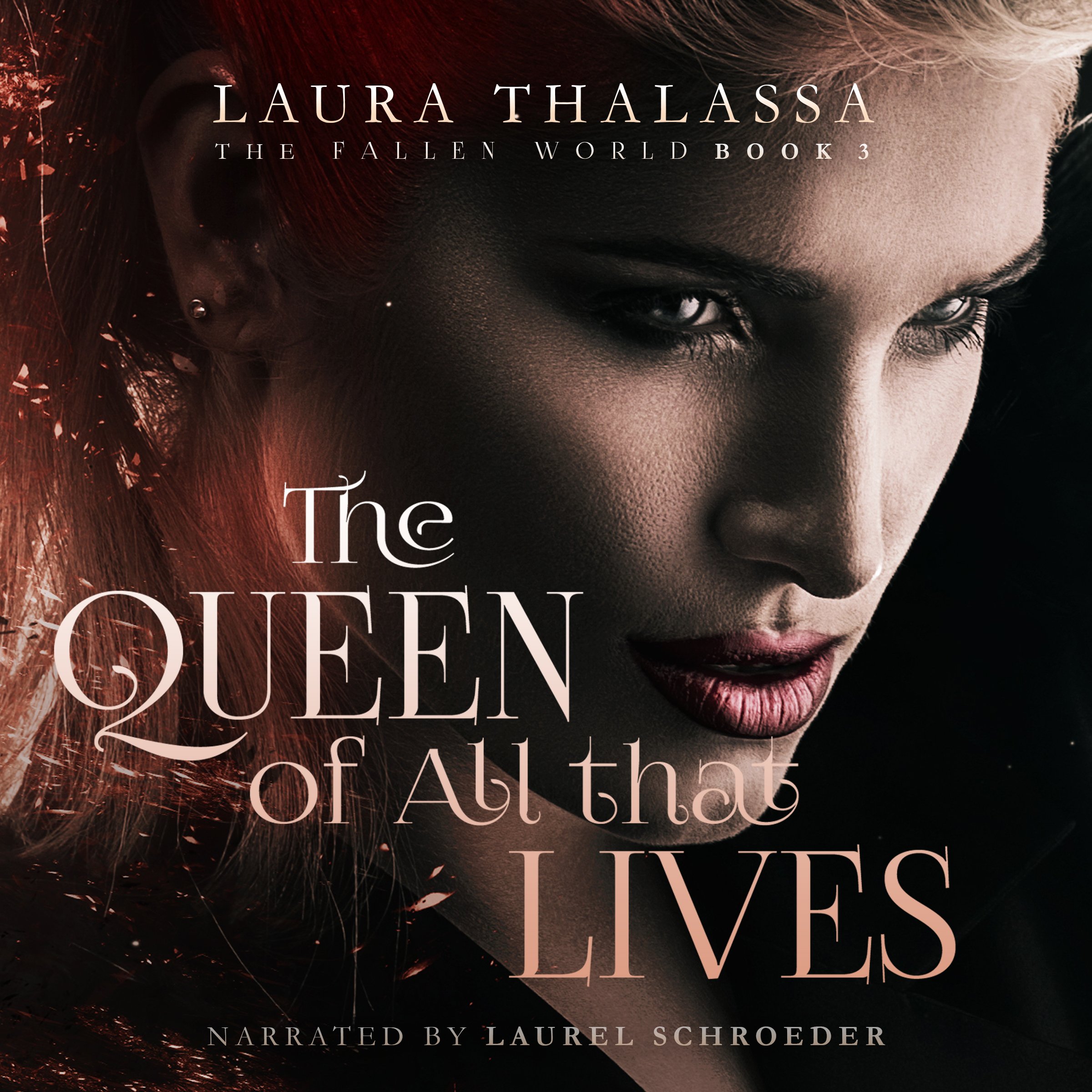 Cover art for The Queen of All That Lives