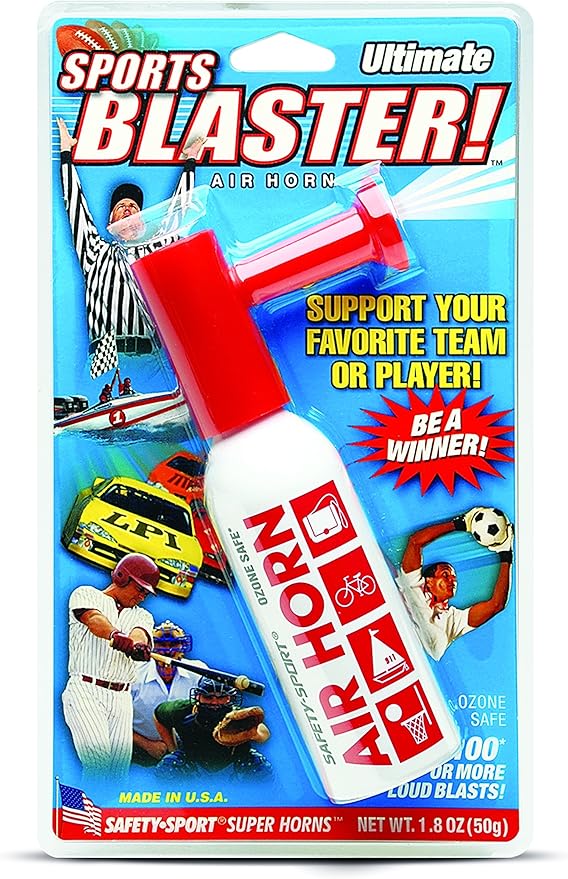 SPORTS BLASTER! Safety-Sport Air Horn 1.8oz