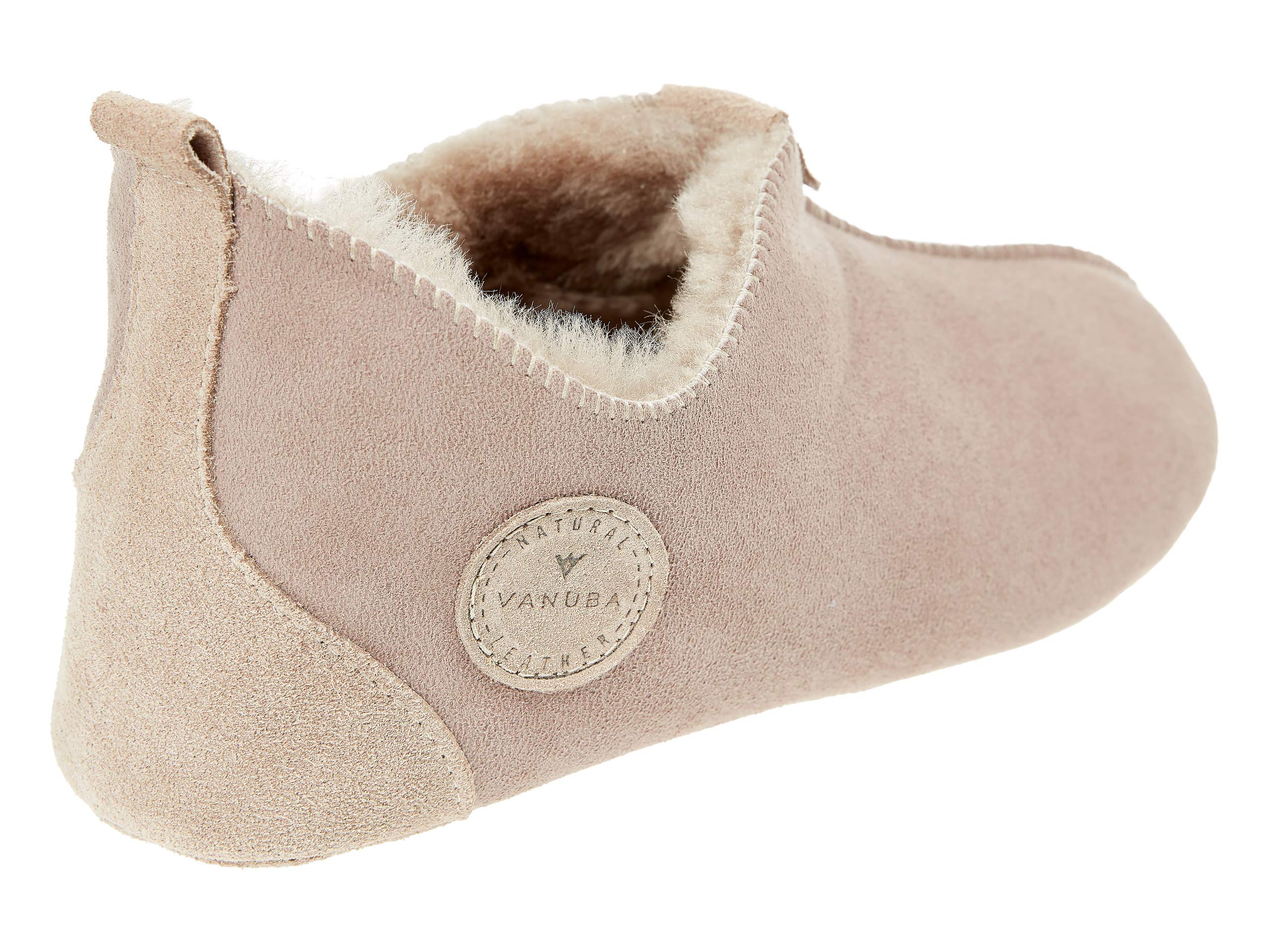 Vanuba Zapatillas de mujer tamaño Oxford. 36-42 | Pantuflas artesanales de piel de cordero natural