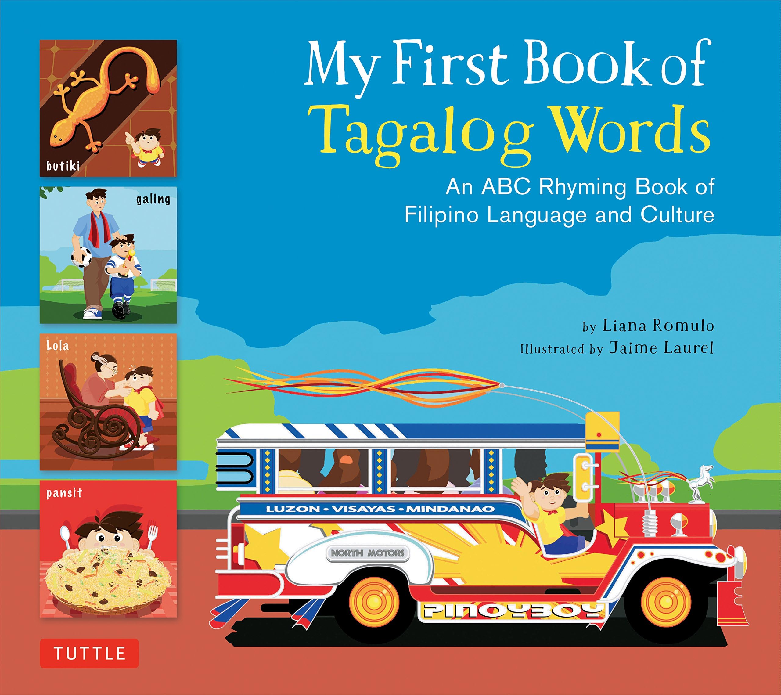 Tuttle Publishing My First Book of Tagalog Words: An ABC Rhyming Book of Filipino Language and Culture