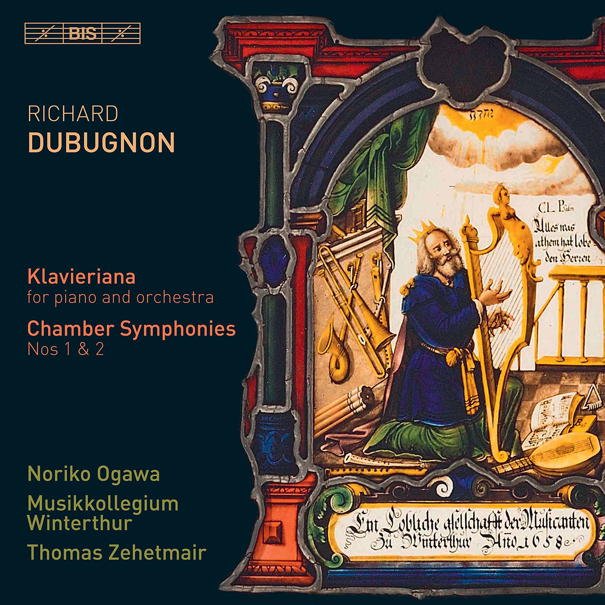 Richard Dubugnon: Klavieriana for piano and orchestra, Chamber Symphonies Nos 1 & 2