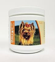 Vista 185 de Healthy Breeds Schnauzer en miniatura Omega HP Ácido graso para piel y pelaje Masticables suaves 60