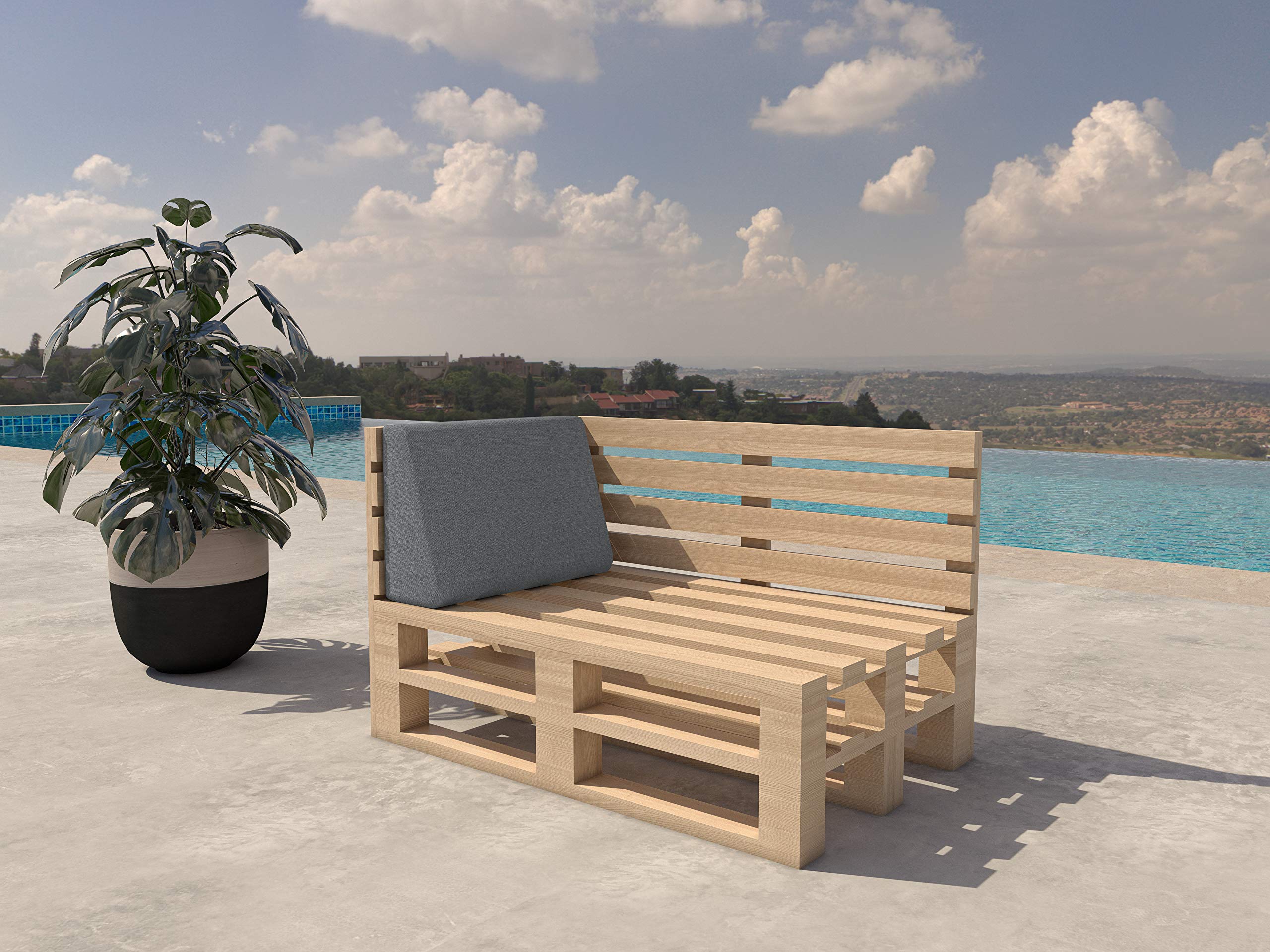 Cuscini Per Pallet 60x60 Chilly Pilley Cuscino Impermeabile