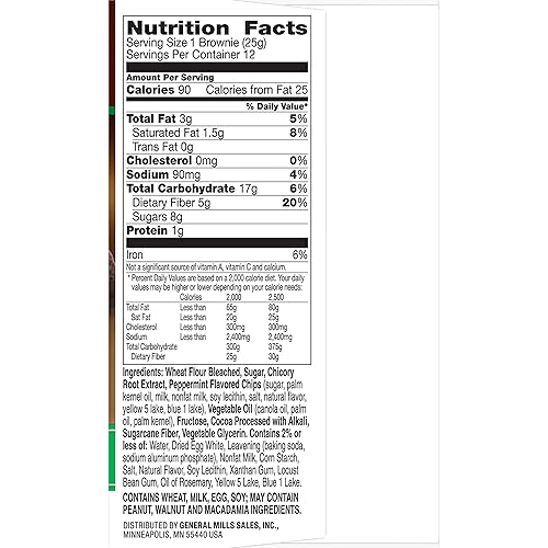 Vista 107 de Fiber One Barras de proteínas masticables, nueces de caramelo, bocadillos de proteínas, 1.17 onzas, 5