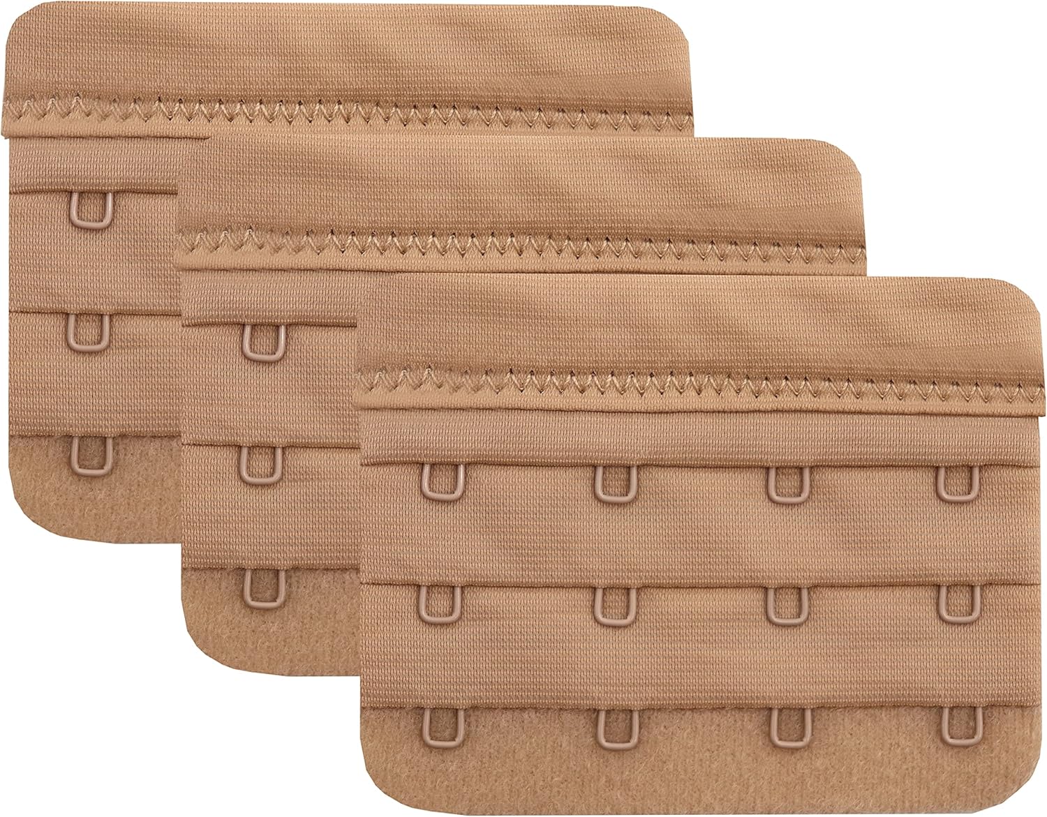 Women's Bra Extenders 4 Hook, Soft and Comfortable Bra Strap Extension