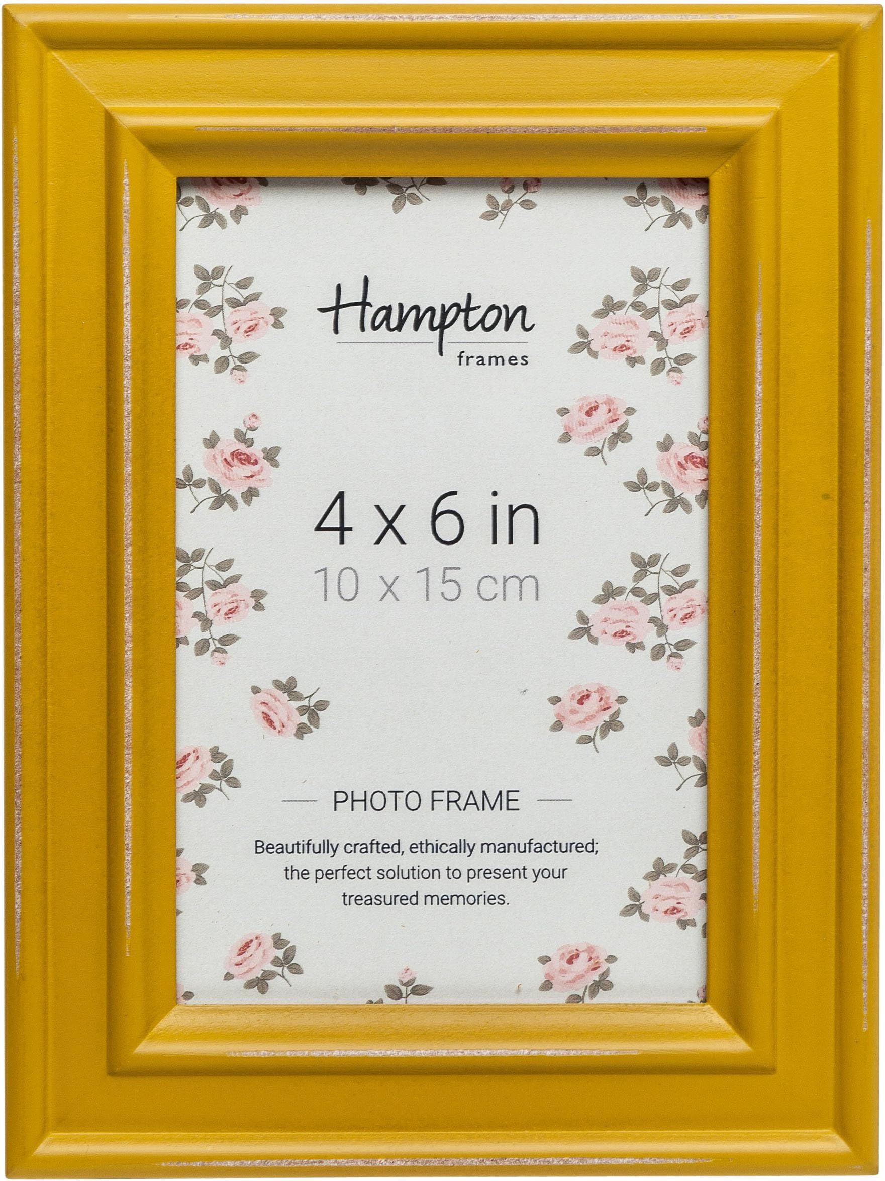 Hampton Frames Cornice portafoto legno invecchiato 15x20 cm blu