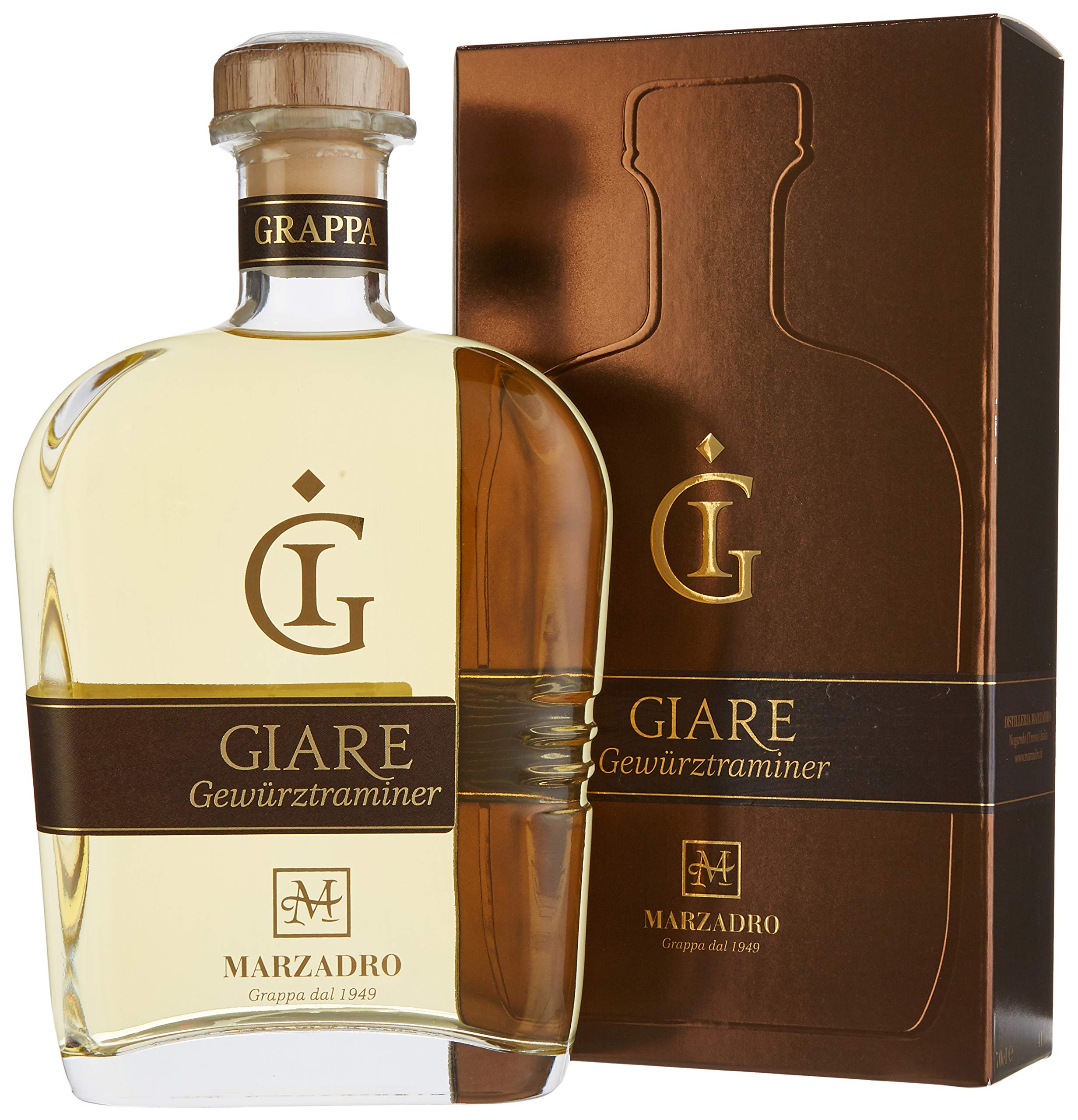 Marzadro Grappa Le Giare Gewürztraminer (1 x 0.7 l)