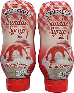 12 German Dessert Recipes with Classic European Flavor 98 Smucker's Sundae Syrup Strawberry Flavored Syrup, 20-Ounce (Pack of 2)