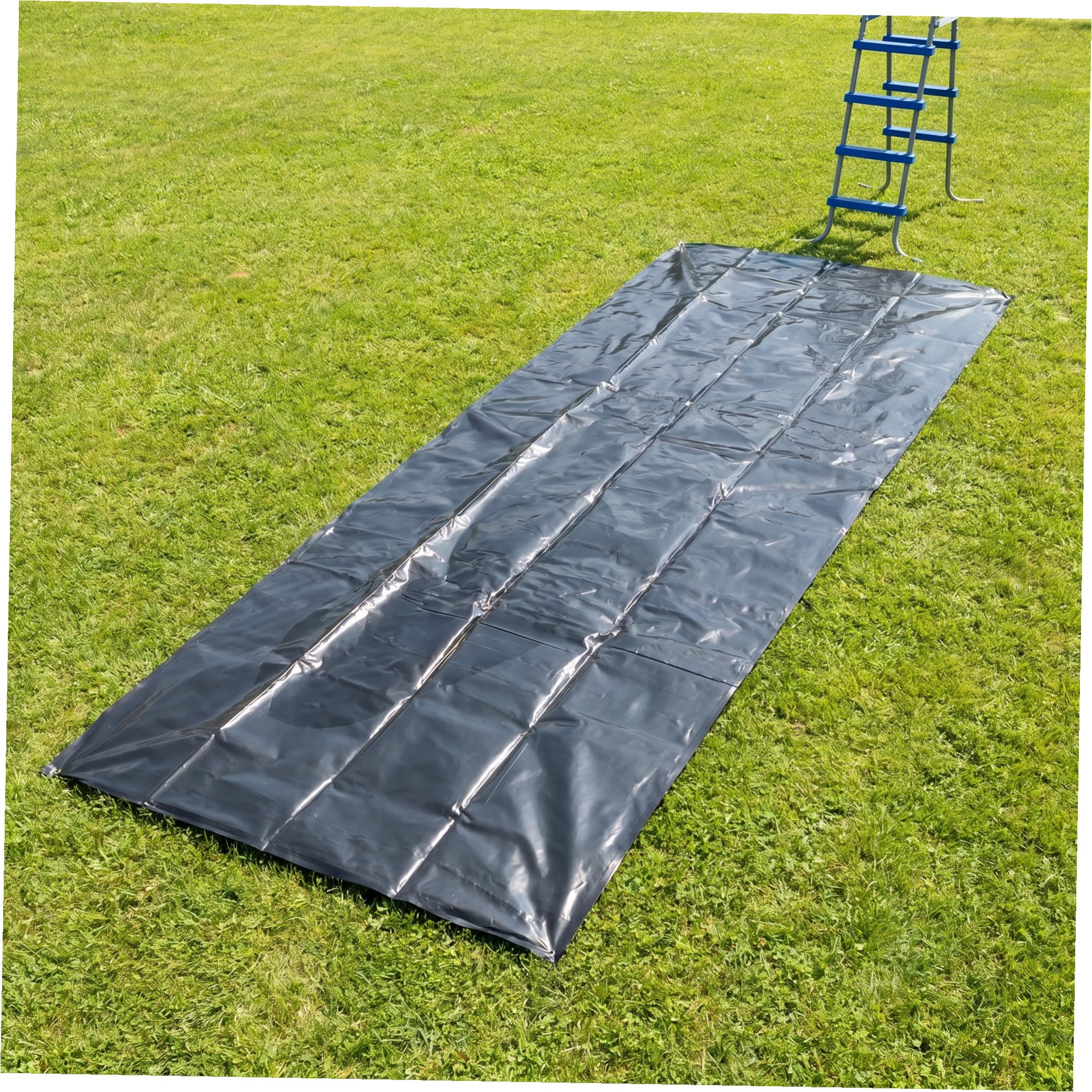 Healeved Hdpe Mata pod Zjeżdżalnię Wodną Odporna Przebicia Wodoodporna Ochronna pod Zabaw i Trawnik Podkładka Do Zabawy Świeżym Powietrzu