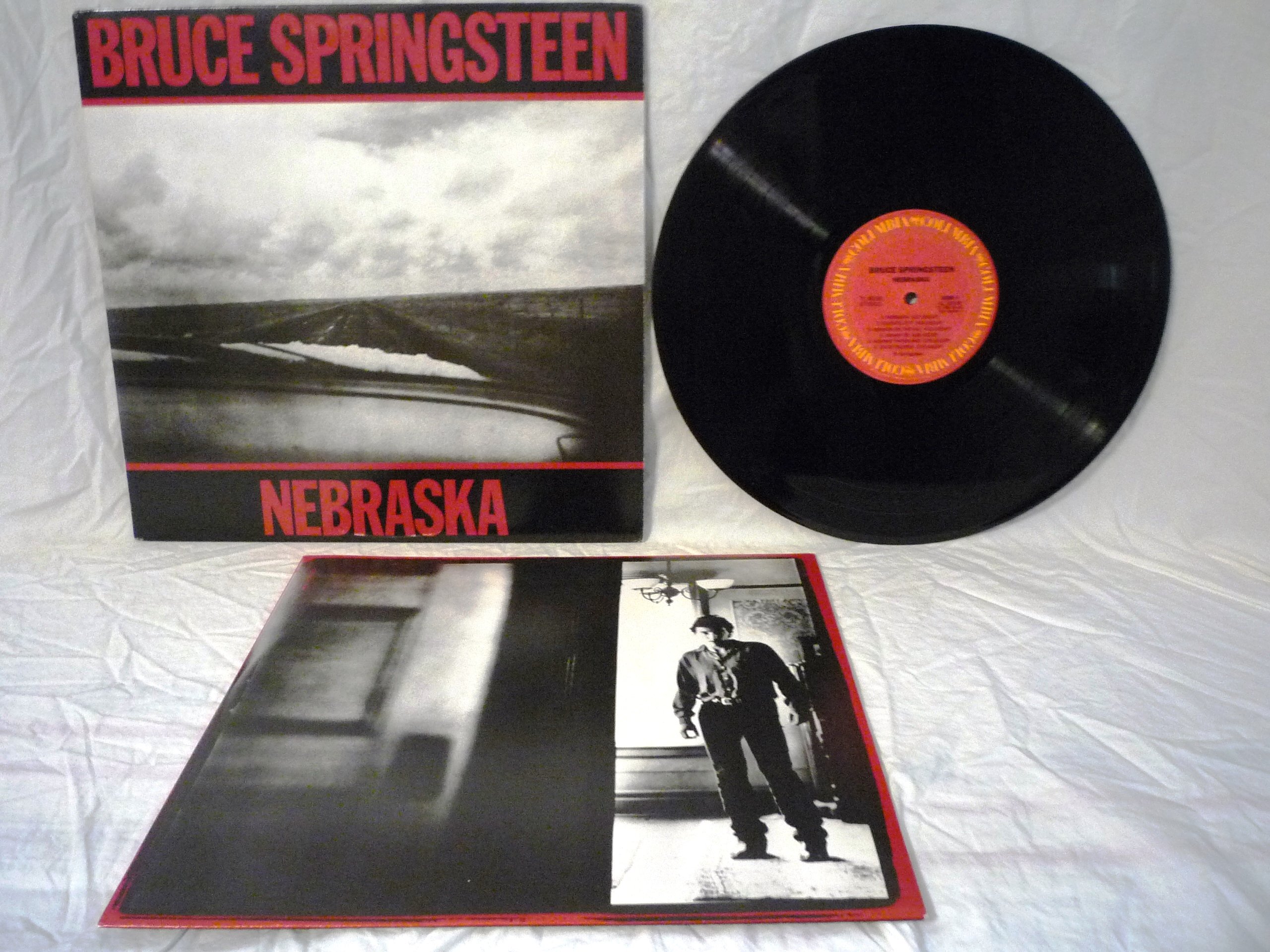 Amazon.com: Bruce Springsteen Nebraska Vinyl Record LP Album - 1st