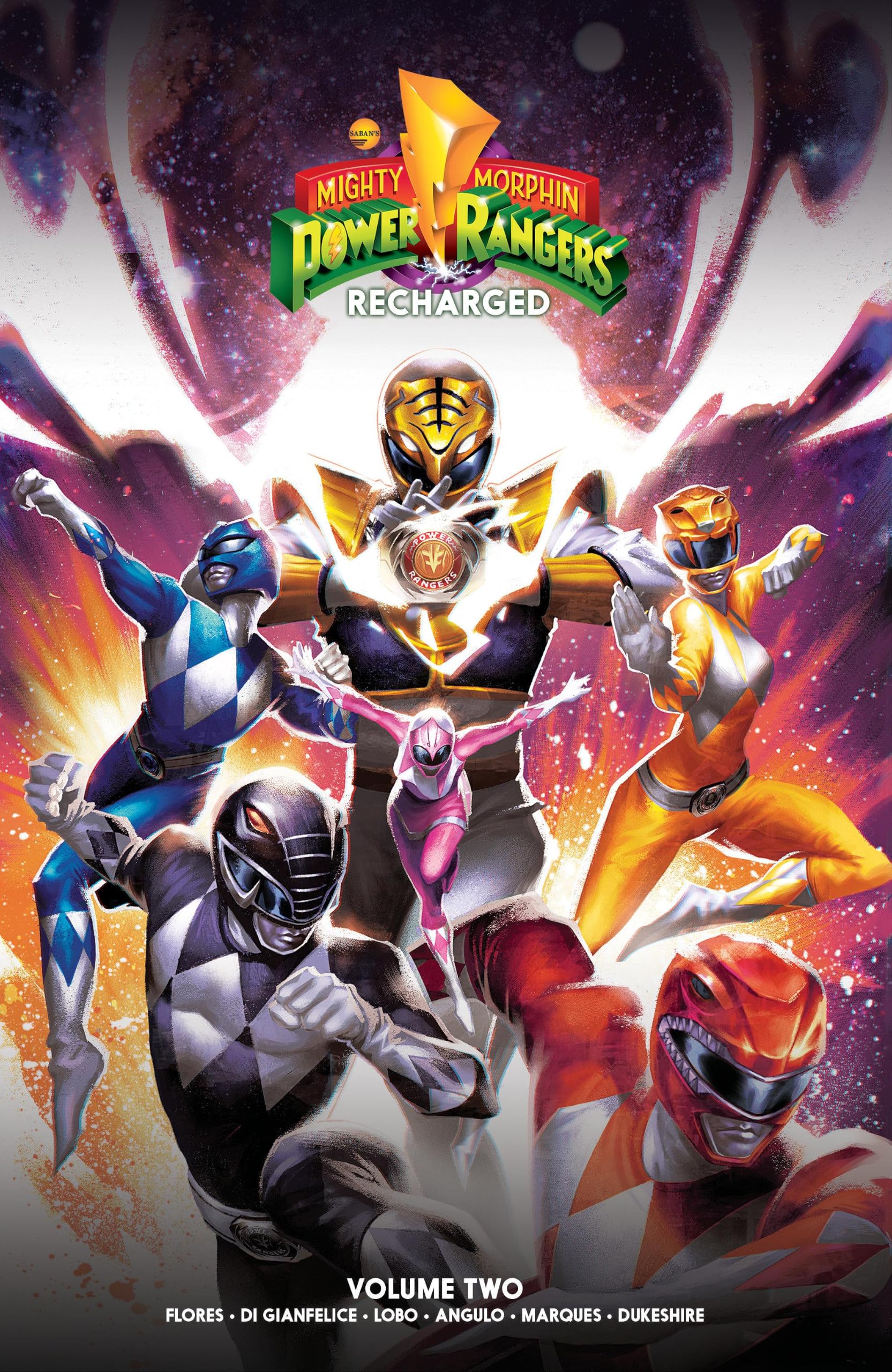 Mighty Morphin Power Rangers: Recharged Vol. 2 by Melissa Flores PAPERBACK