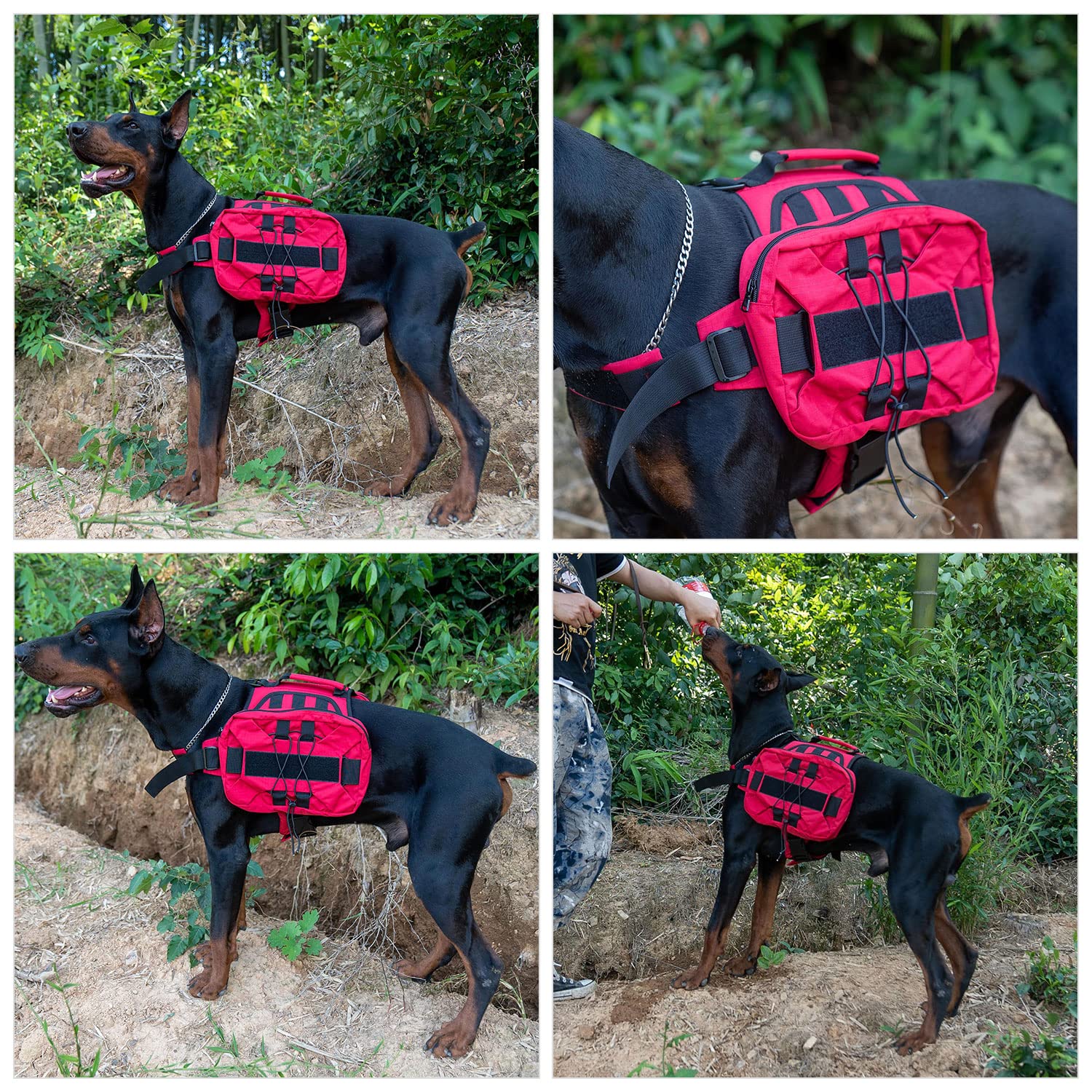 Dog Harness Best Shiyi Dog Pack Hound Dog Saddle Bag Backpack For