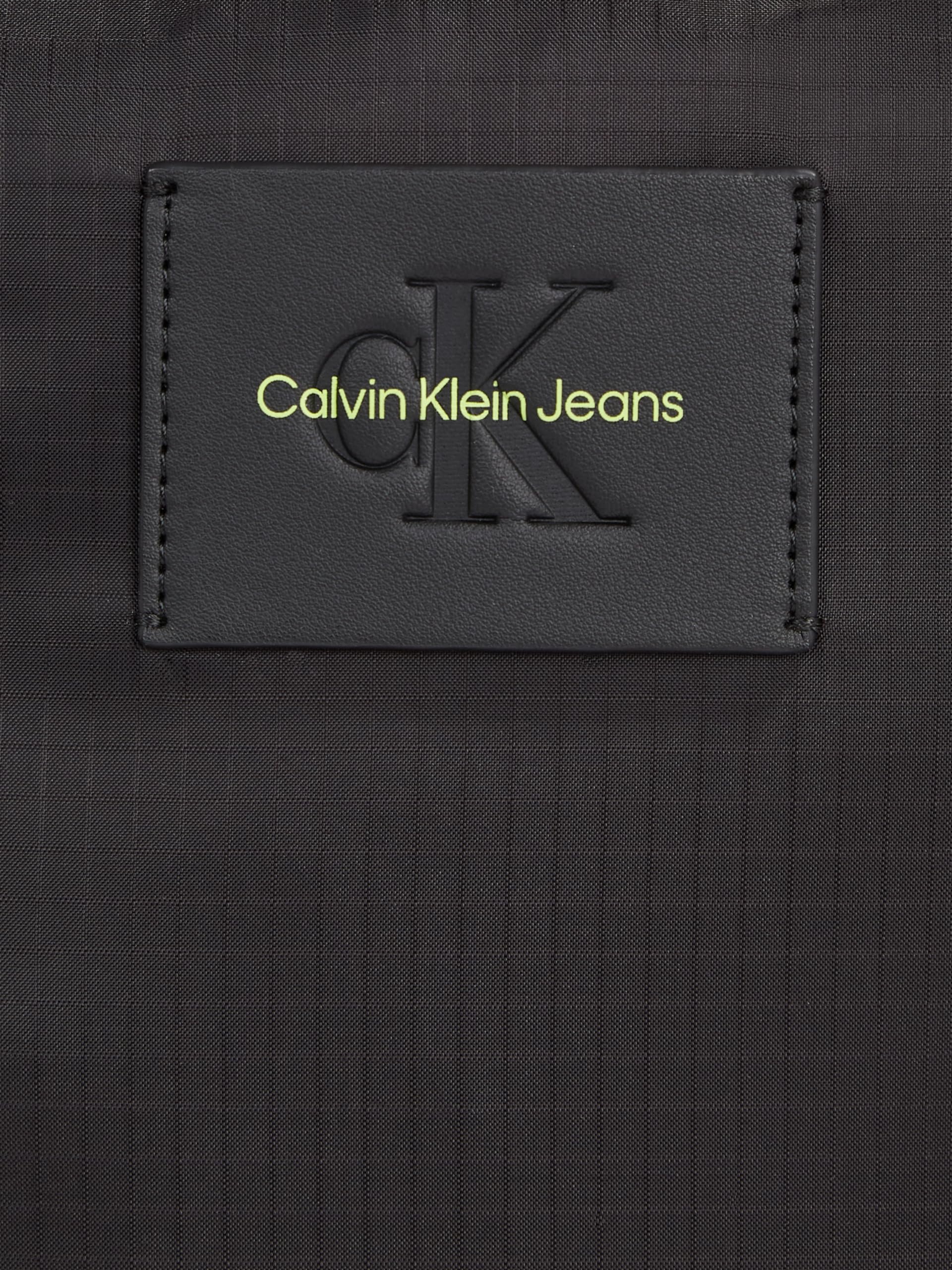 Calvin Klein Jeans Męskie Sport Essentials REPORTER18 L K50K511791 Reporter, czarny (czarny/ostry zielony), OS, Czarny (czarny/ostry zielony), Rozmiar Uniwersalny