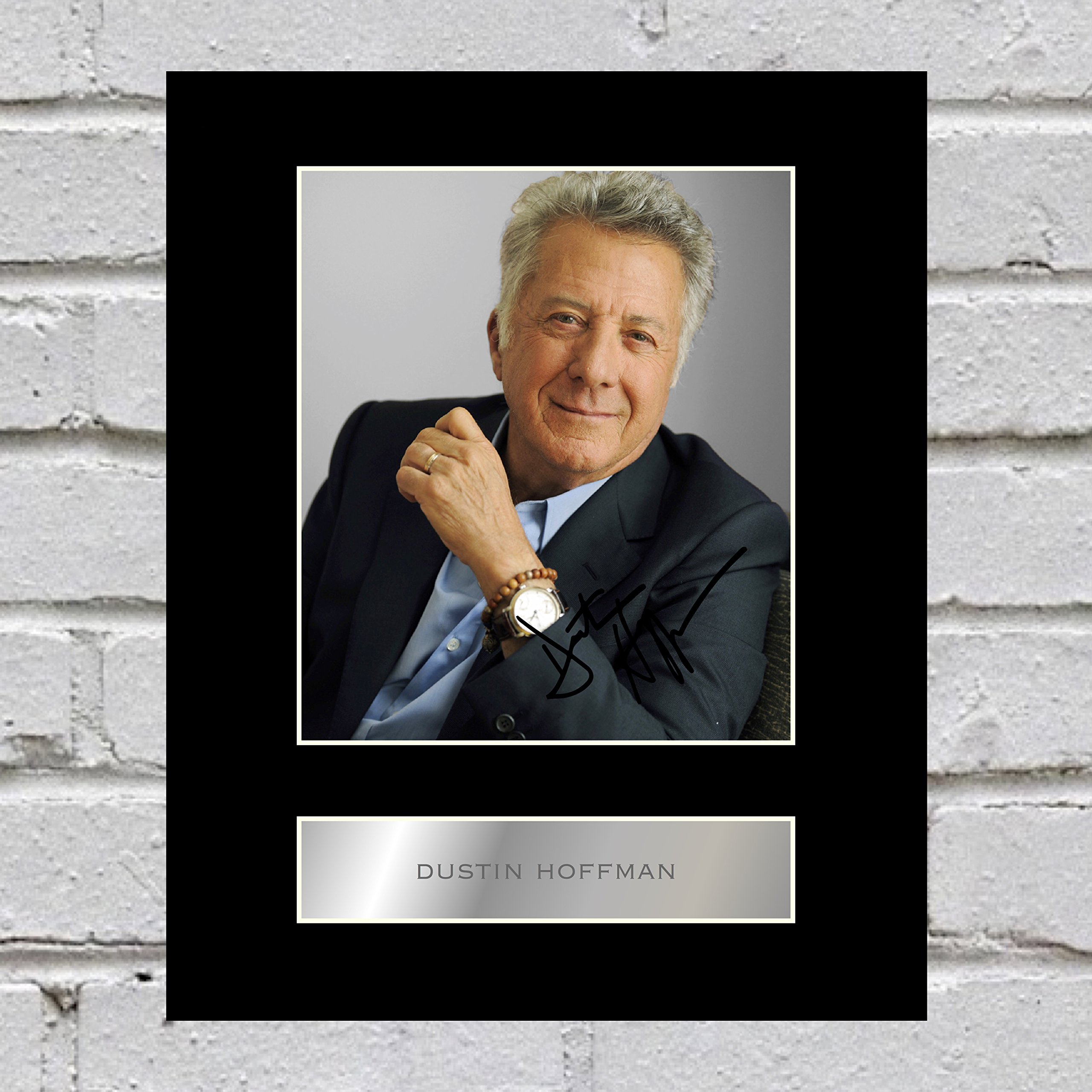 Dustin Hoffman Signed Mounted Photo Display #2