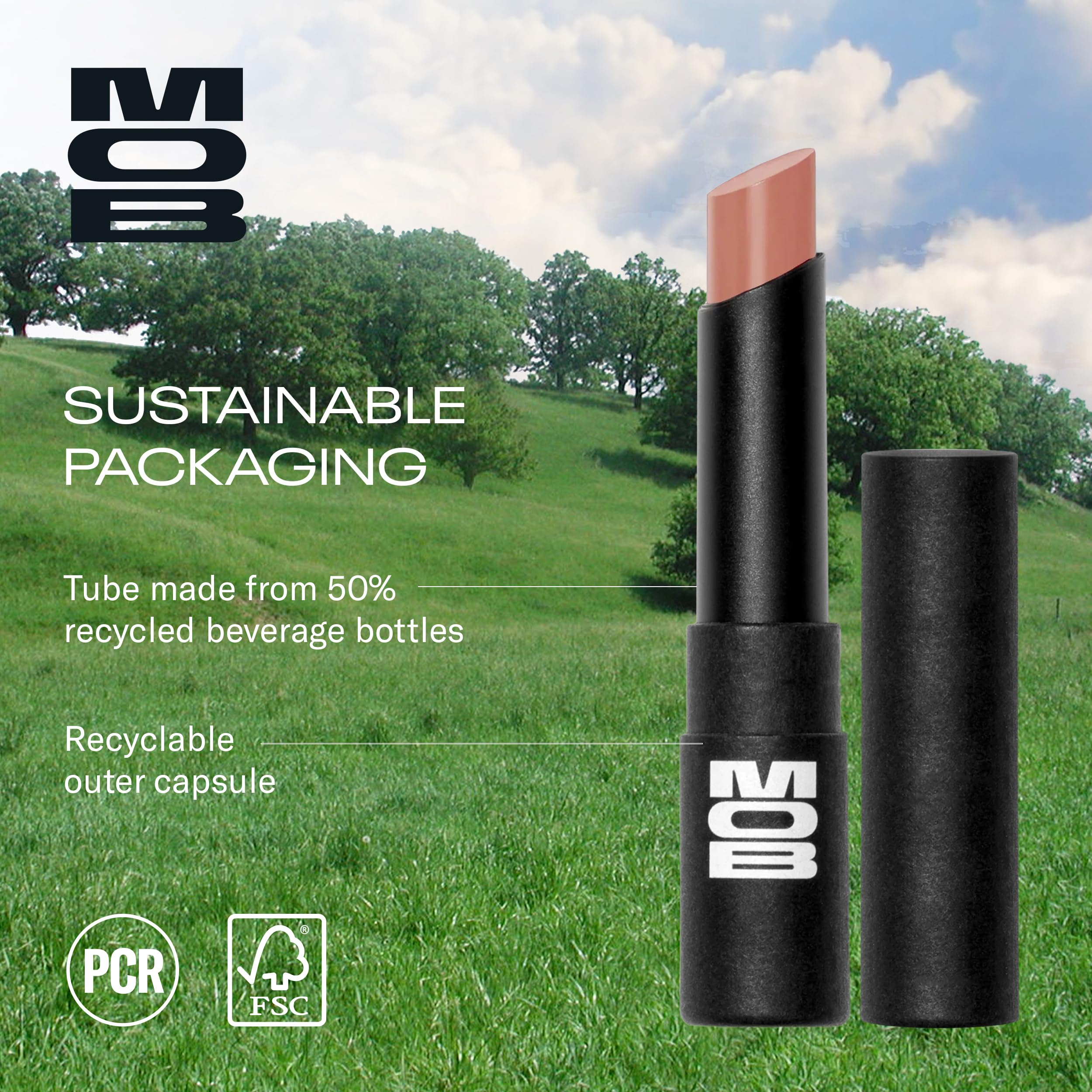 MOB Beauty Hydrating Shine Tinted Lip Balm