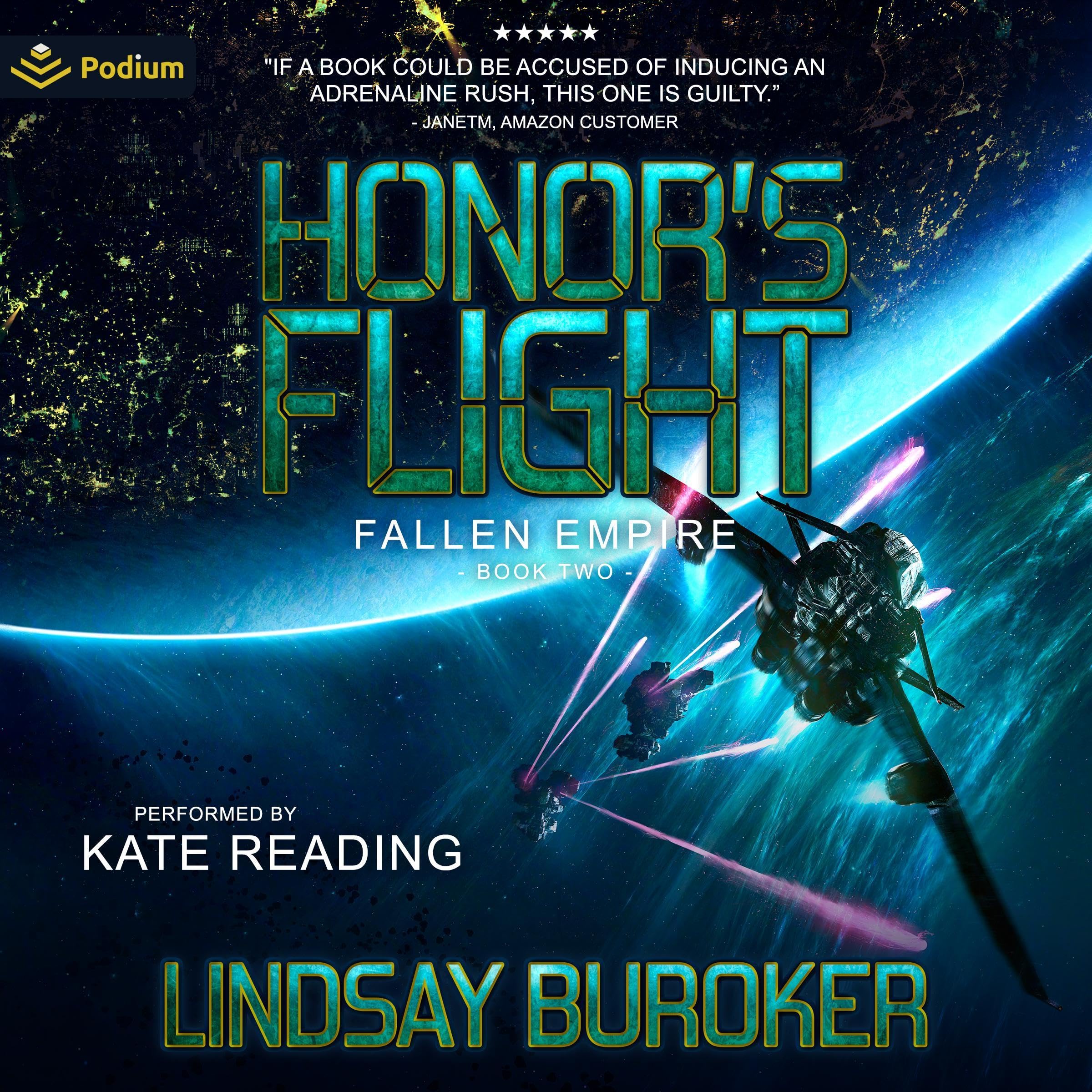 Cover art for Honor's Flight