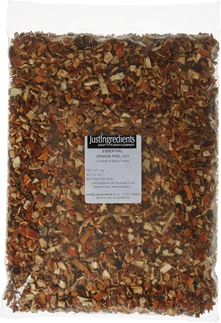 JustIngredients Essentials Orange Peel Coarse Cut 1 Kg