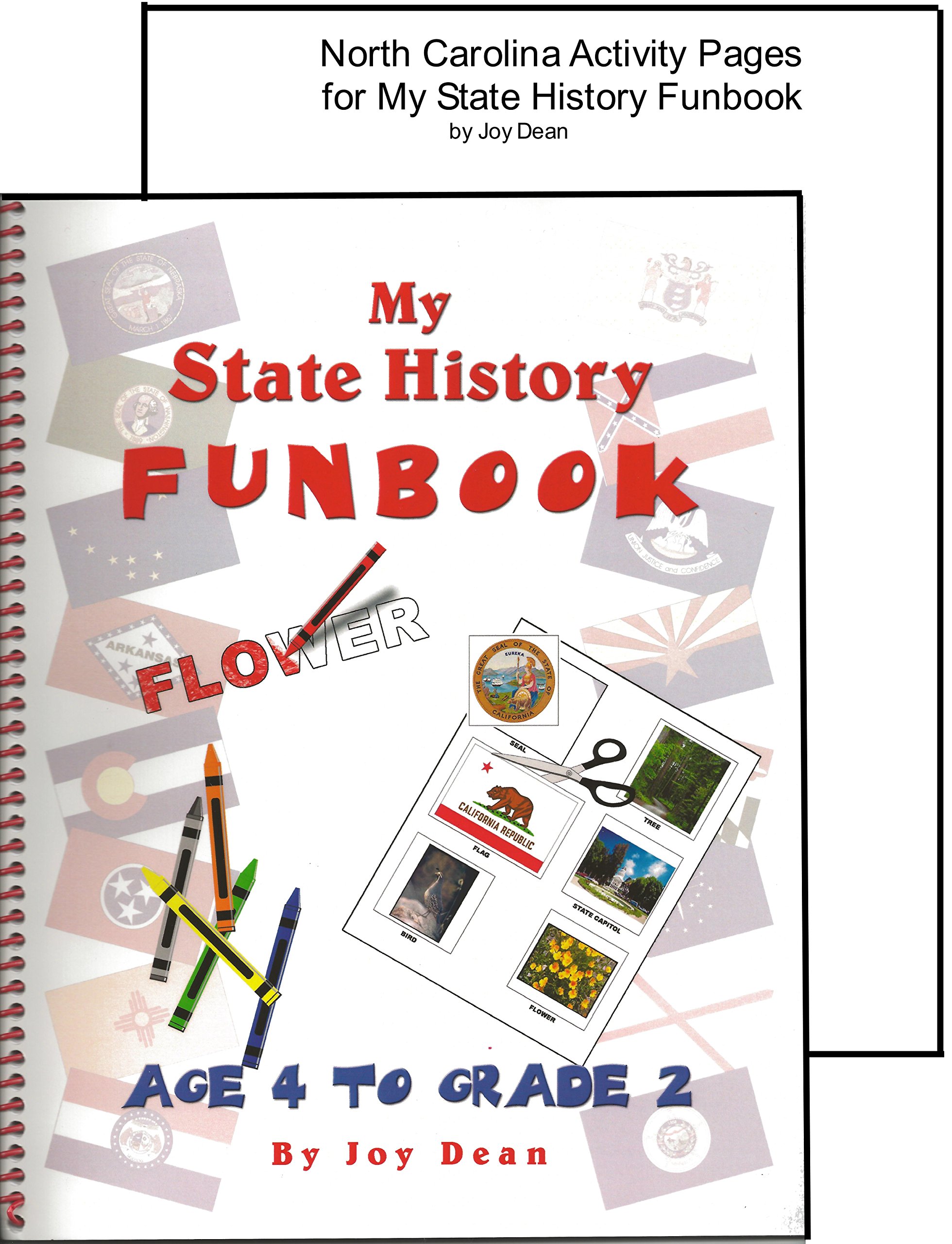 North Carolina: My State History Funbook with North Carolina Activity Pages (State History from a Christian Perspective, Funbook, North Carolina)