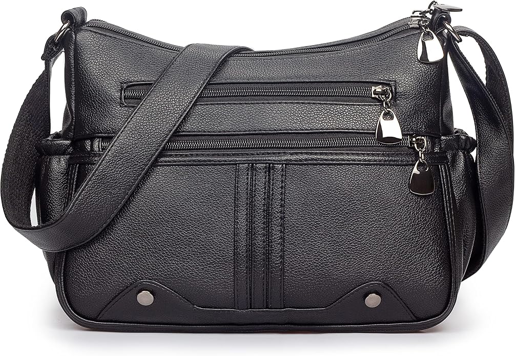 Soft Leather Shoulder Crossbody Bag