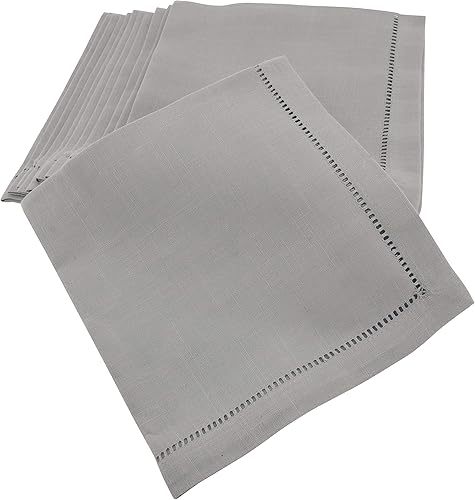 Vista 55 de SARO LIFESTYLE Mantel de borde cosido con dobladillo, marfil, 60"x60