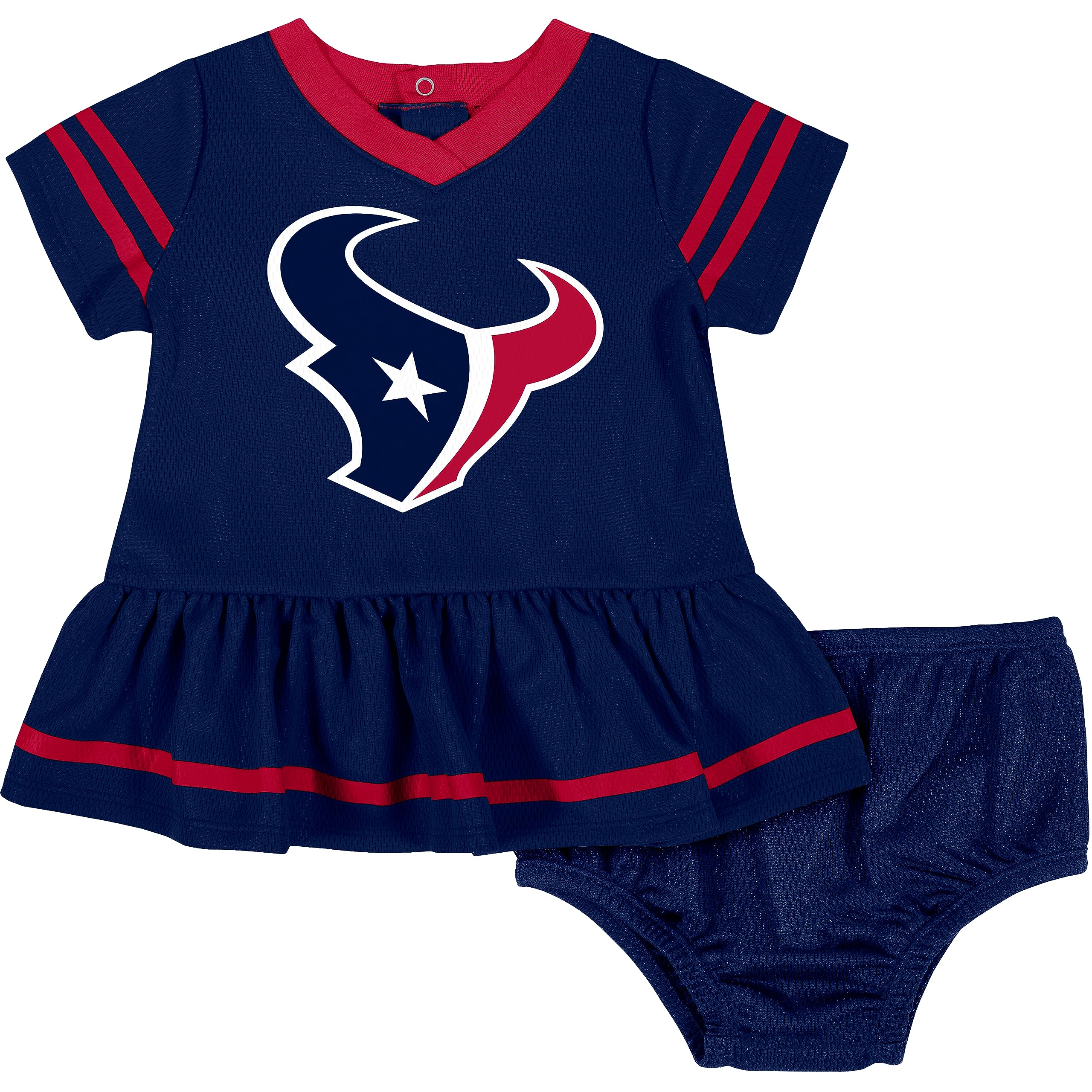 Gerber NFL Baby Girls Jersey Dress and Diaper Cover