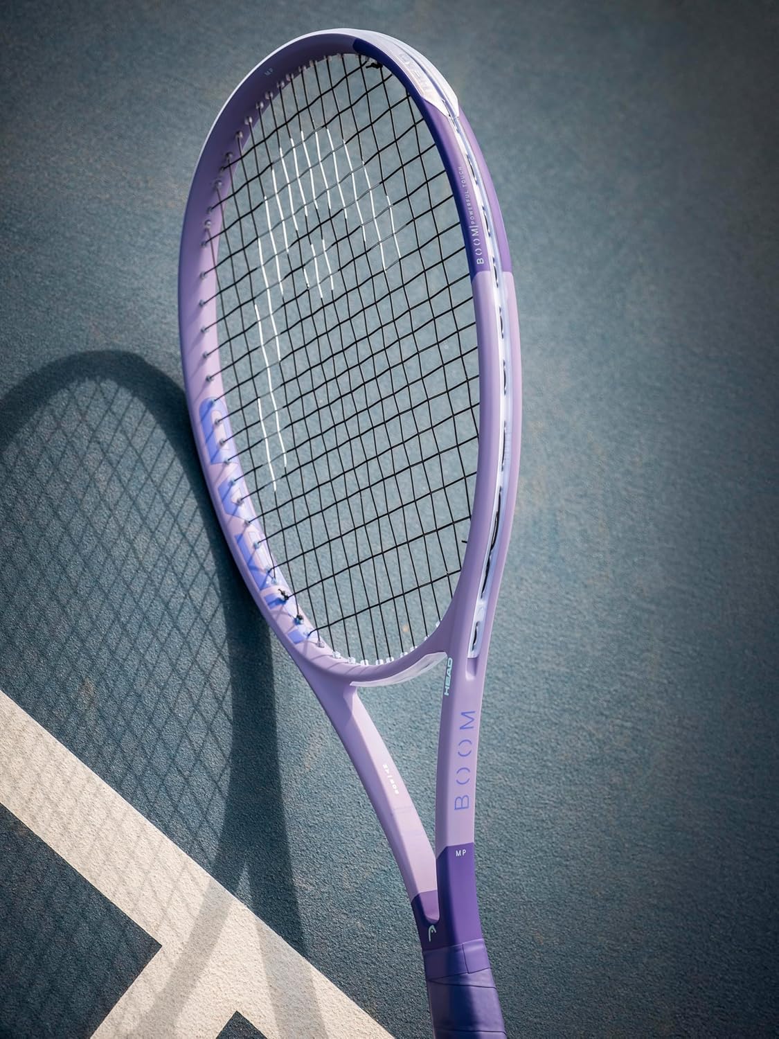 HEAD Boom MP Alternate 2026 Tennis Racquet - Intermediate & Advanced Players, Strung Mid Tension with Velocity 16G String