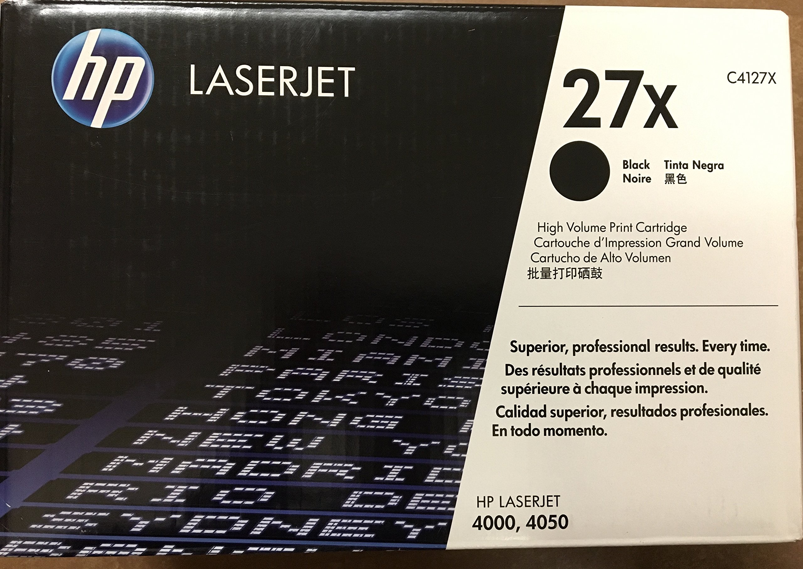 Toner compatible Noir pour HP LaserJet 4000 - 10 000 pages référence C4127X