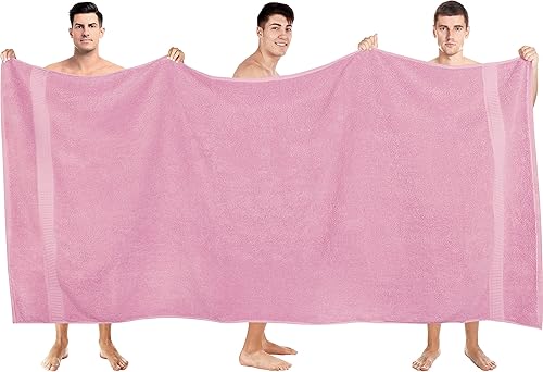 Vista 197 de Utopia Towels - Toalla de baño gigante, 2 unidades, 17.69 oz/yd2 (600 gsm), 100% algodón hilado en anillo, altamente absorbentes y de secado rápido