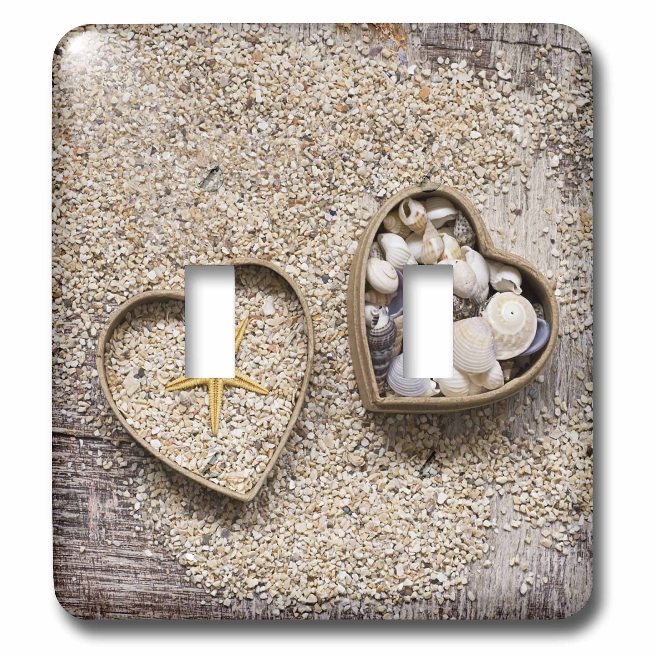 Interruptor doble 3dRose lsp_263025_2 para pared con diseño decorativo original