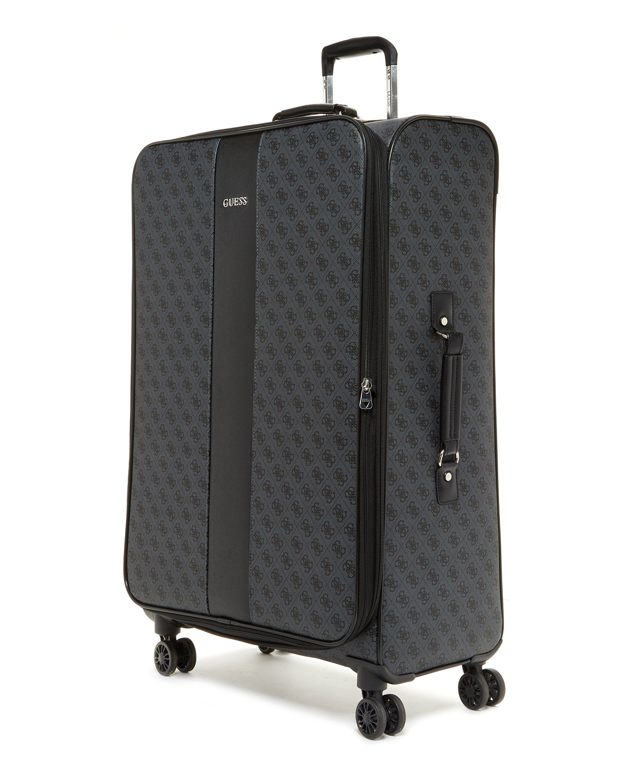guess black suitcase