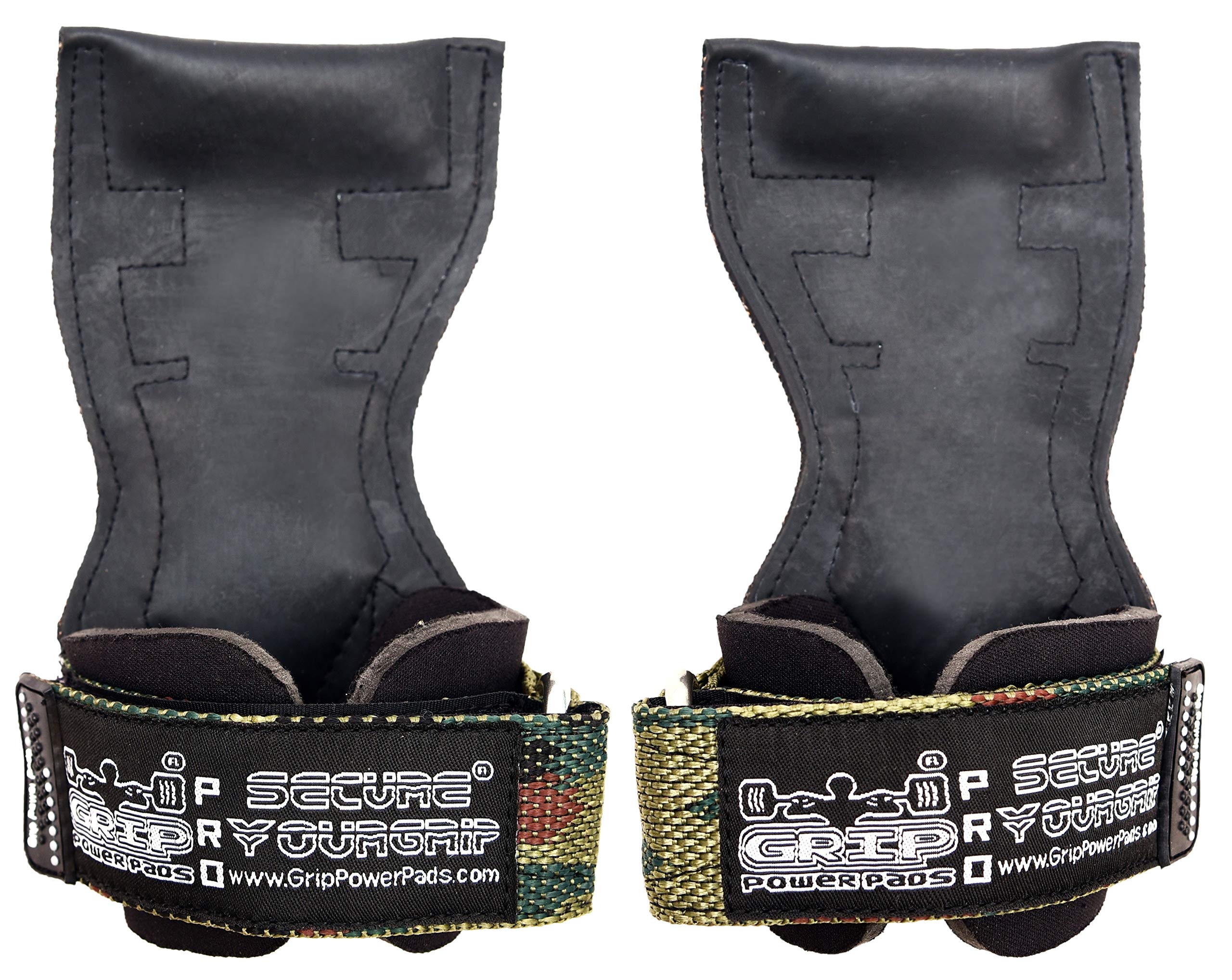 Lifting Grips Pro Gewichtshandschuhe, strapazierfähig, für Langhanteln, Gymnastikbänder, Alternative zu Power-Haken, Kreuzheben, verstellbar, Neopren, gepolsterte Handgelenkbandage