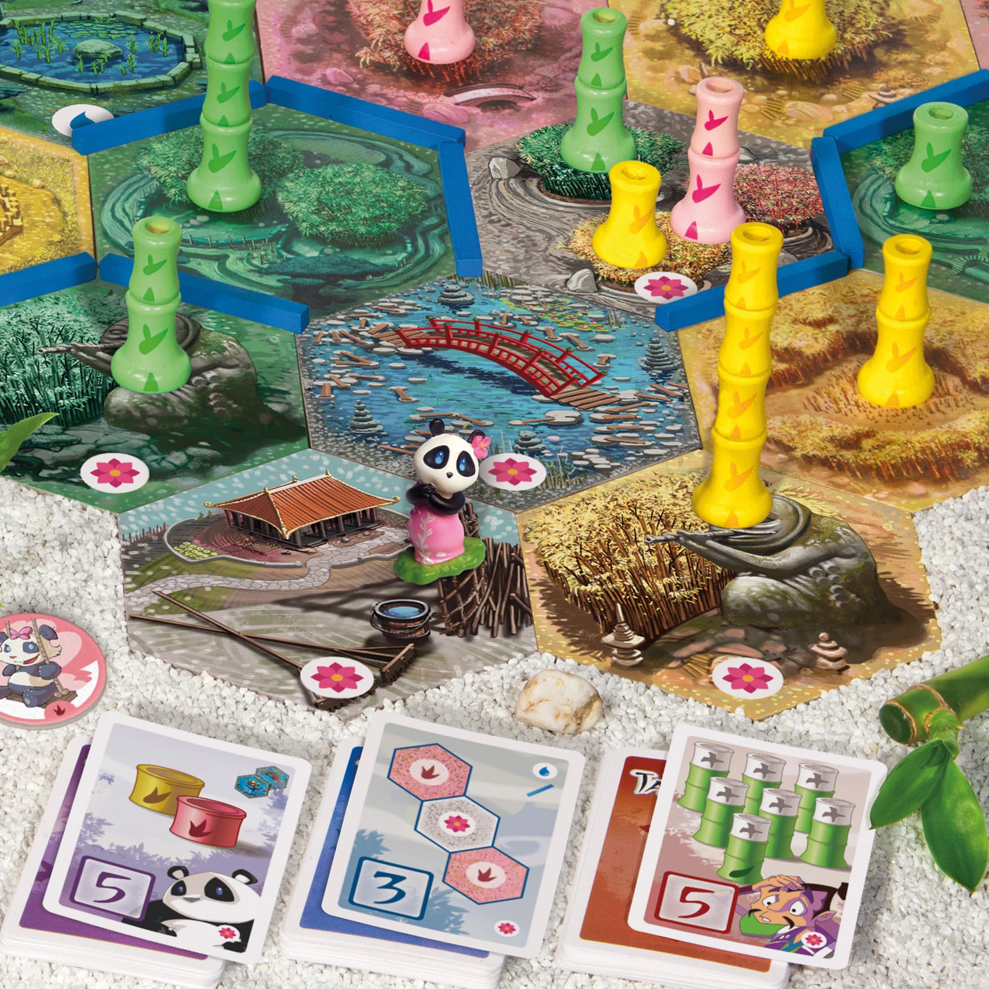 Bombyx - Takenoko Chibis Refresh - Board Game Expansion - Ages 8 Plus - 2-4 Players - 45-60 Minutes Playing Time - Image 4