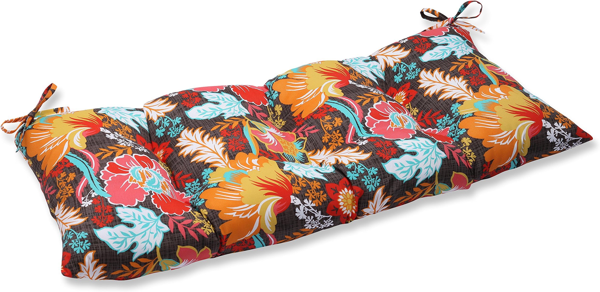 Pillow Perfect Indoor/Outdoor Suzanne Miami Swing/Bench Cushion