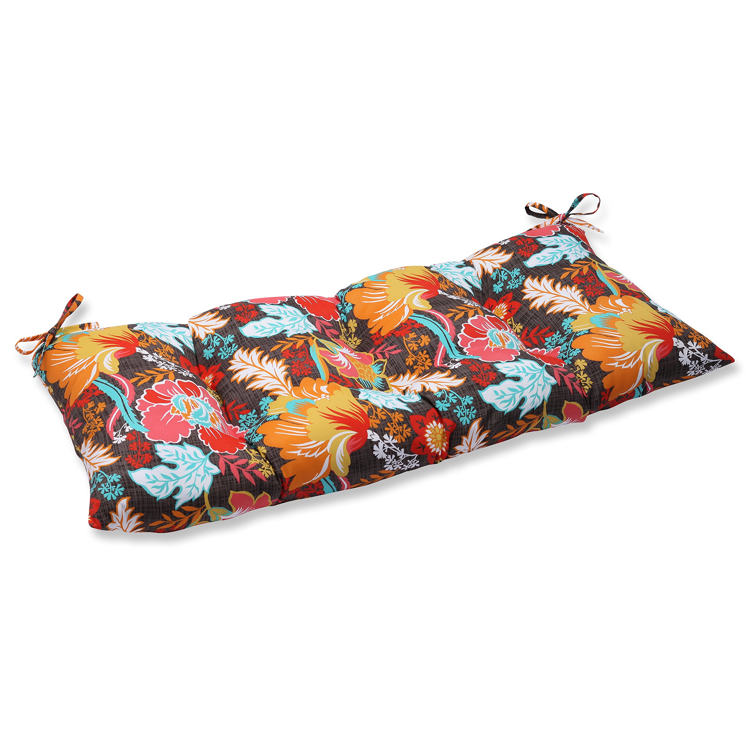 Pillow Perfect Indoor/Outdoor Suzanne Miami Swing/Bench Cushion