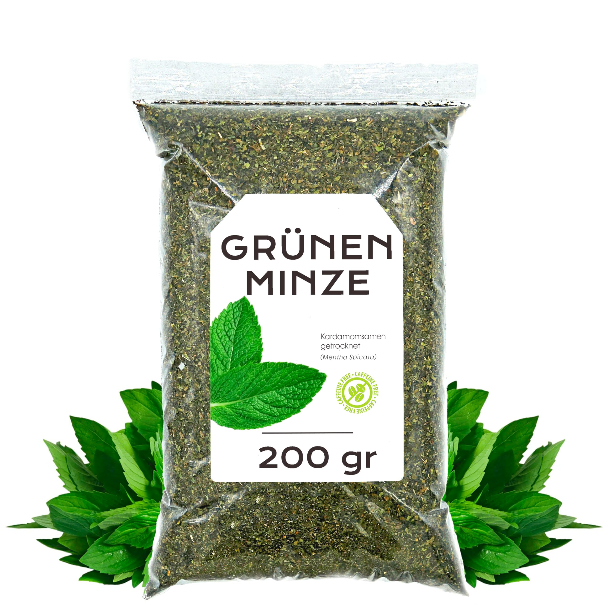 Grüne Minzentee 200 gr - Grüne Minze Getrocknet