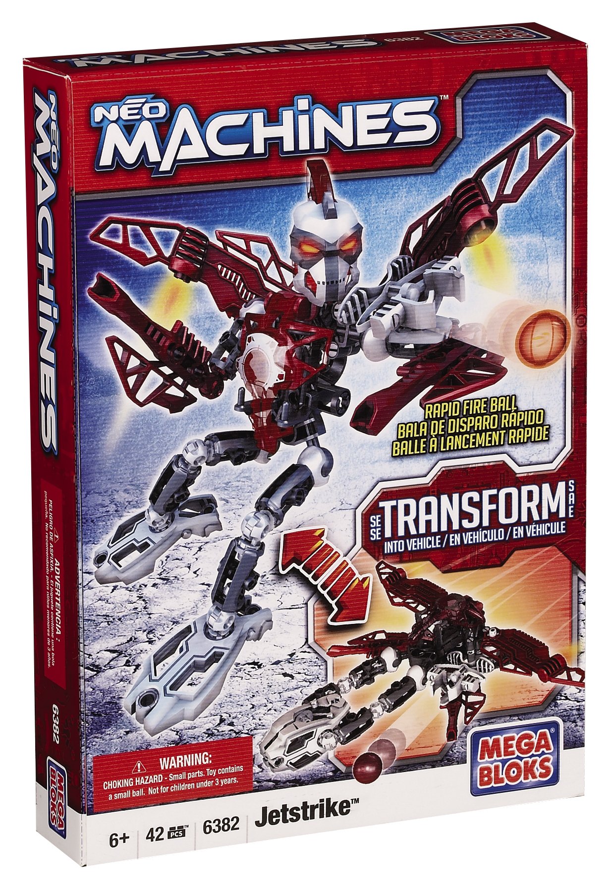 Mega Bloks Neo Machines Rapid Attack - Jetstrike