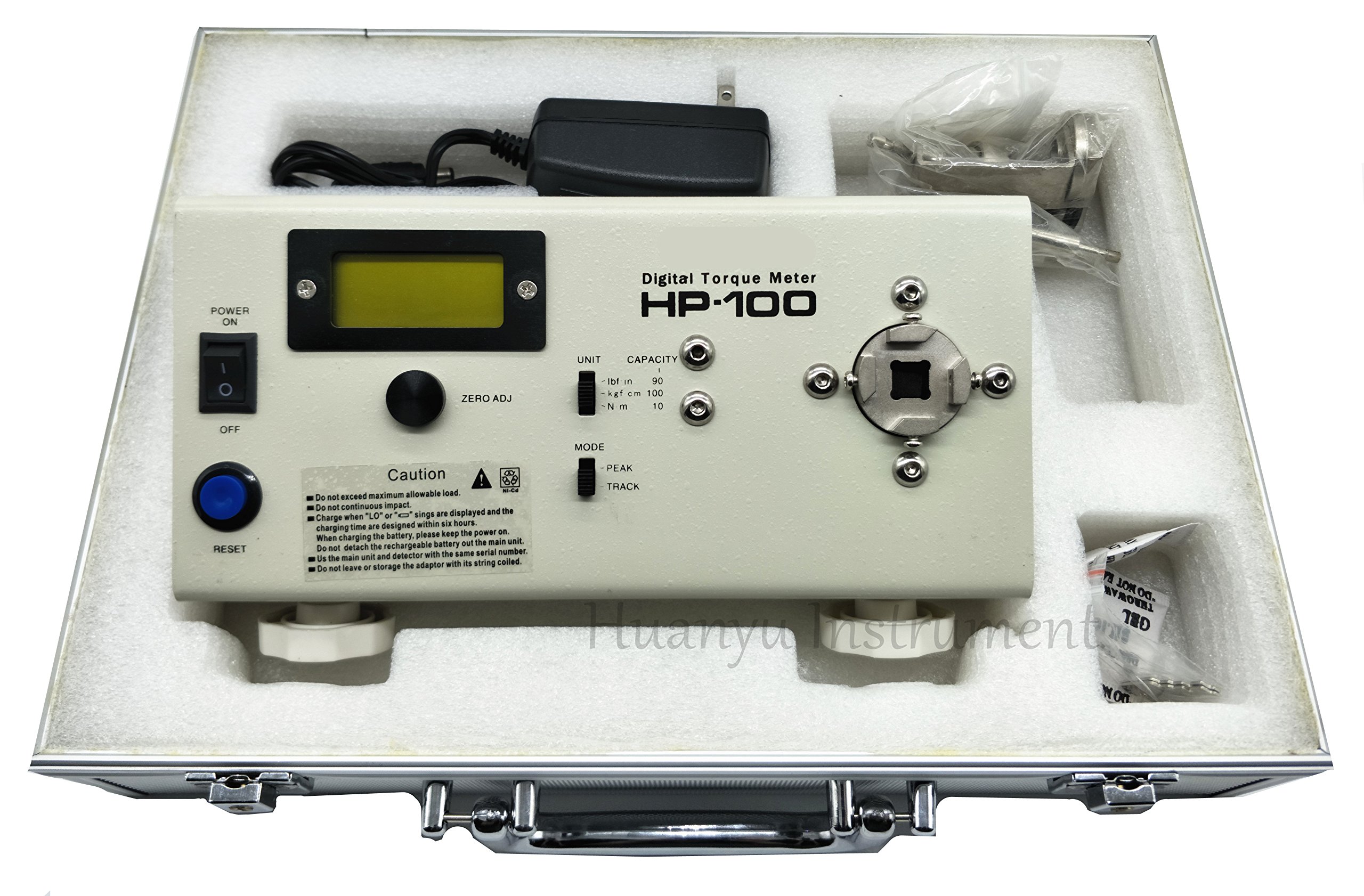 Huanyu HP100 Digital Torque Meter Torsion Meter Screw Driver Wrench