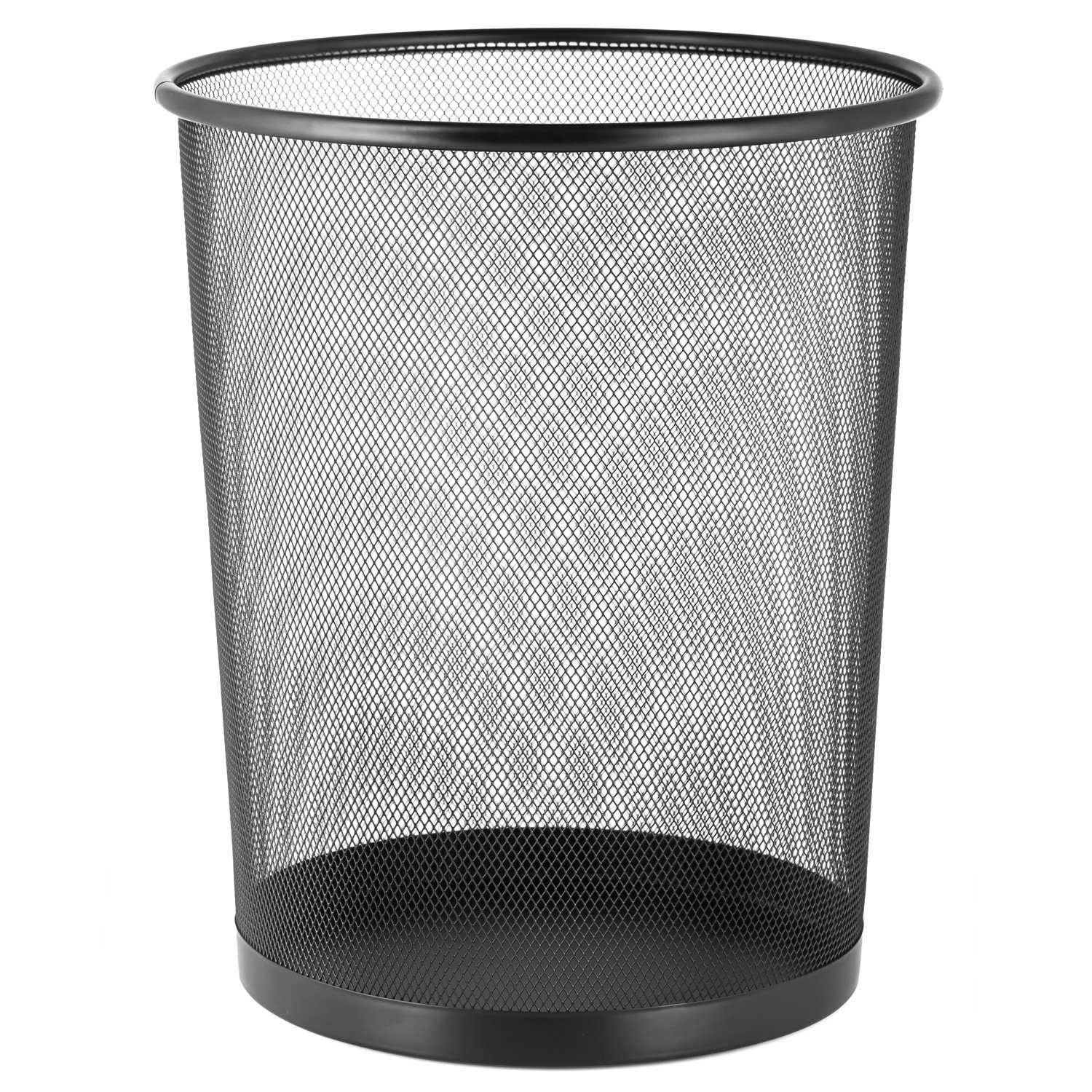 Amazon Com Halter Large Mesh Metal Wastebasket 14 Tall 18 Quart 4 5 Gallon Capacity Home Kitchen